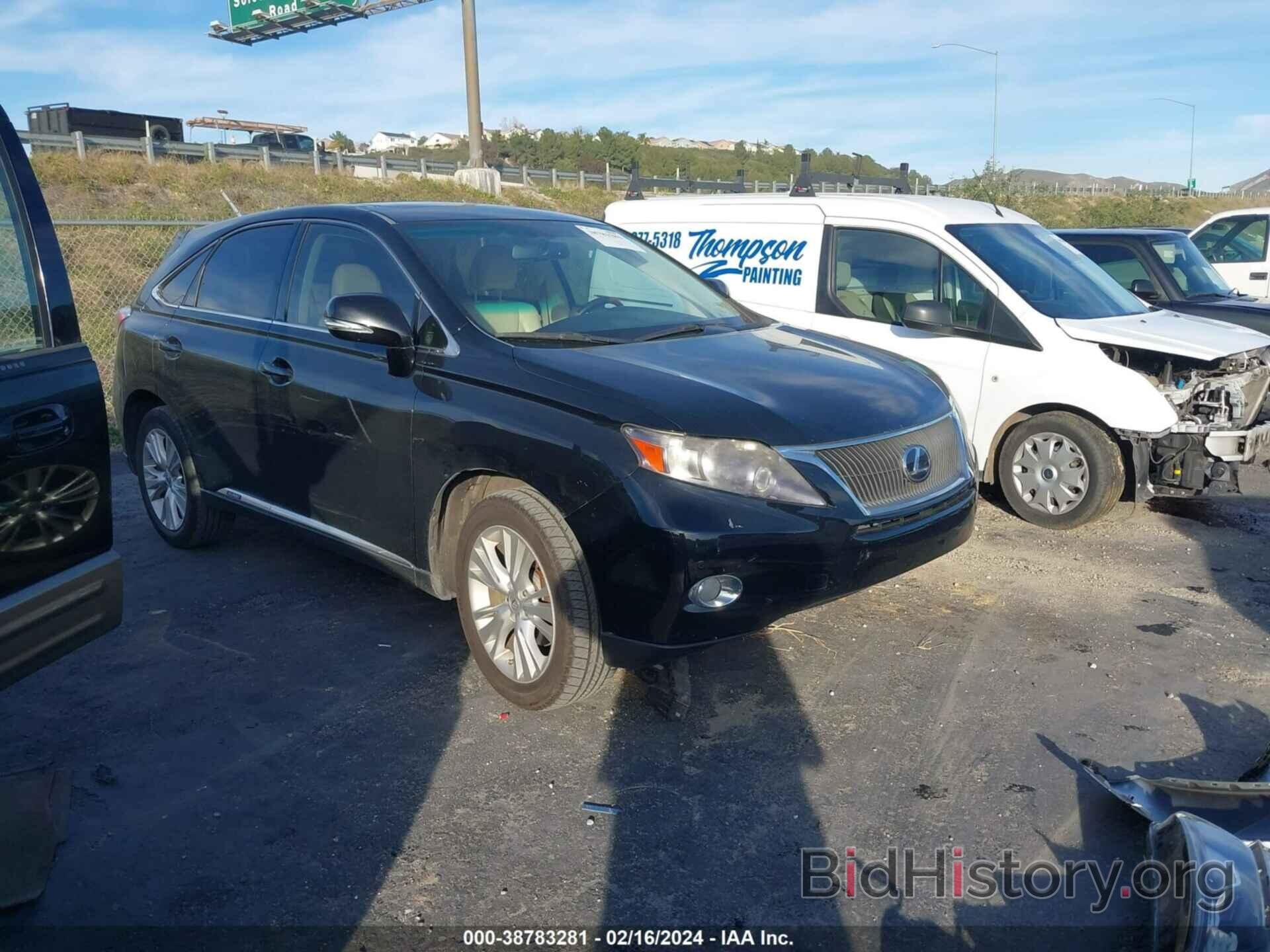 Photo JTJZB1BA6A2003534 - LEXUS RX 450H 2010