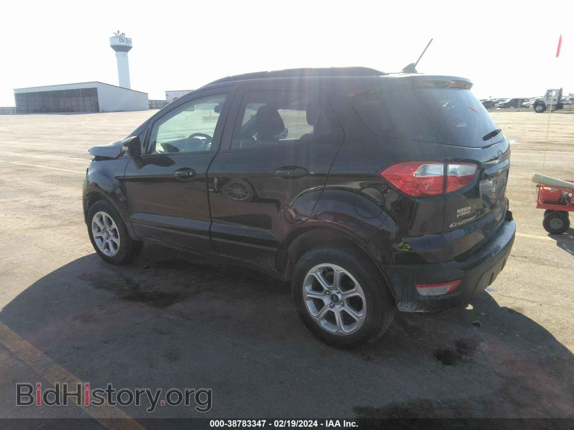 2019 FORD ECOSPORT - VIN: MAJ6S3GL4KC290501 - Фото 3
