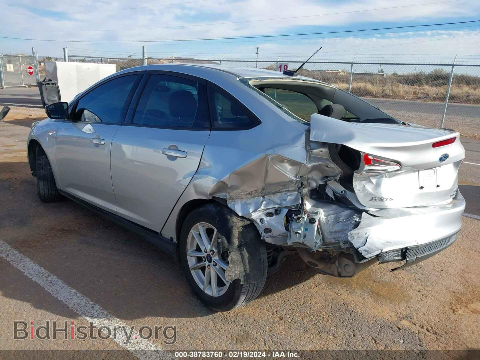2015 FORD FOCUS - VIN: 1FADP3F2XFL314193 - Фото 3