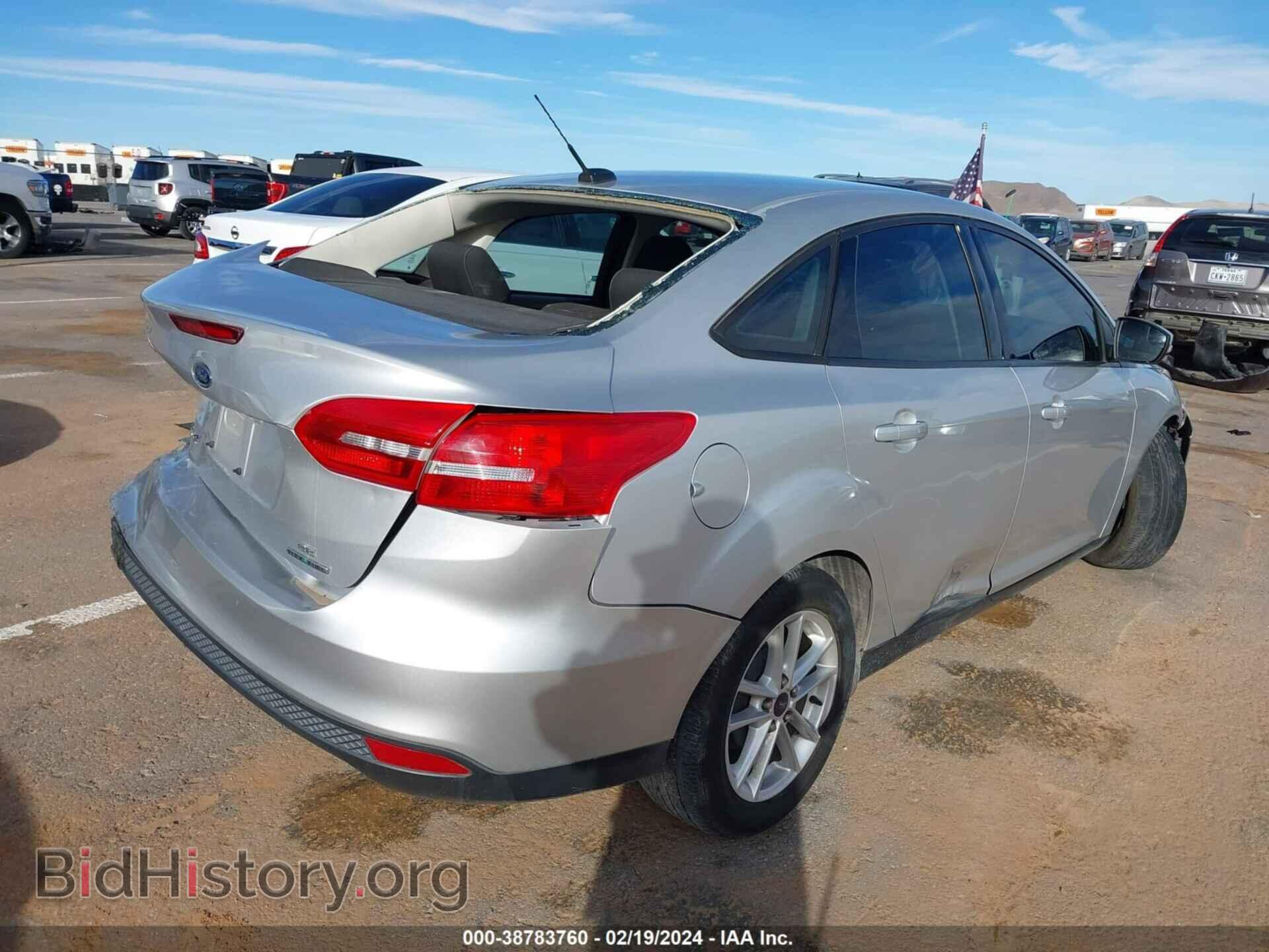 2015 FORD FOCUS - VIN: 1FADP3F2XFL314193 - Фото 4