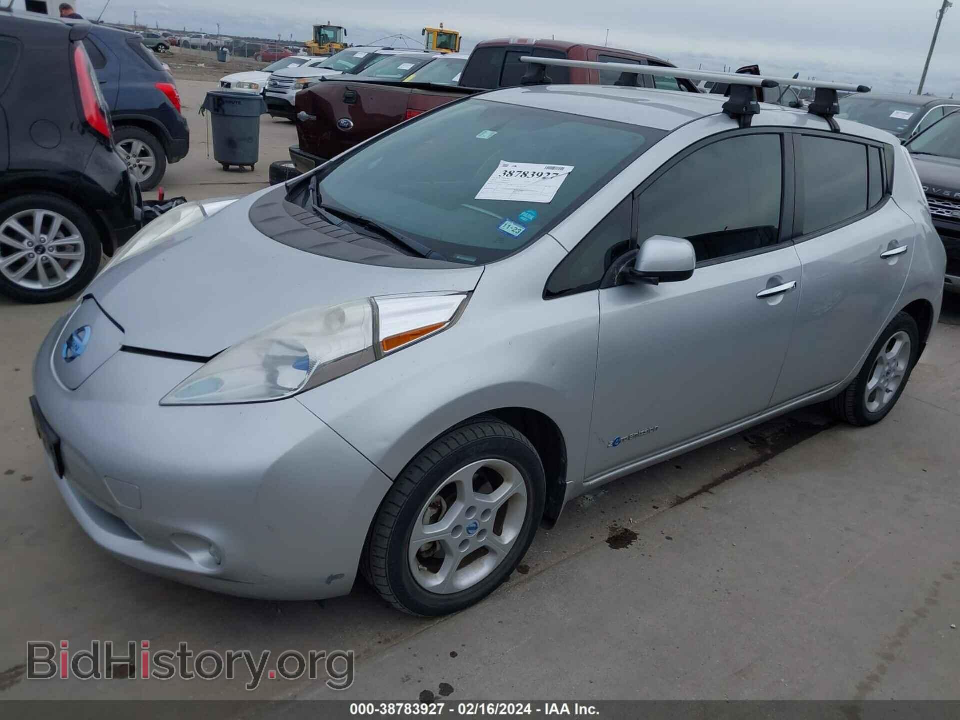 2013 NISSAN LEAF - VIN: 1N4AZ0CP4DC418333 - Фото 2