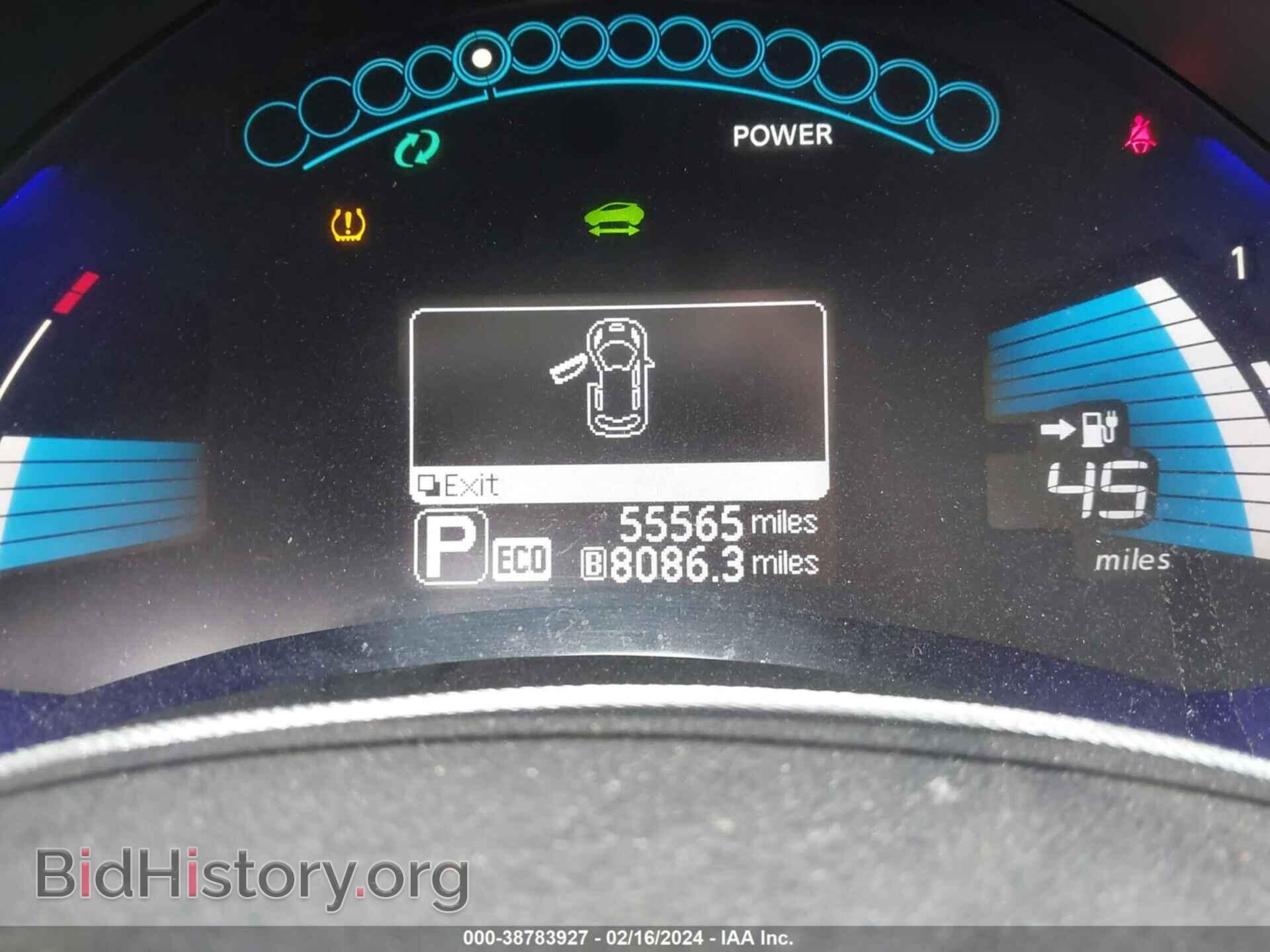 2013 NISSAN LEAF - VIN: 1N4AZ0CP4DC418333 - Фото 12