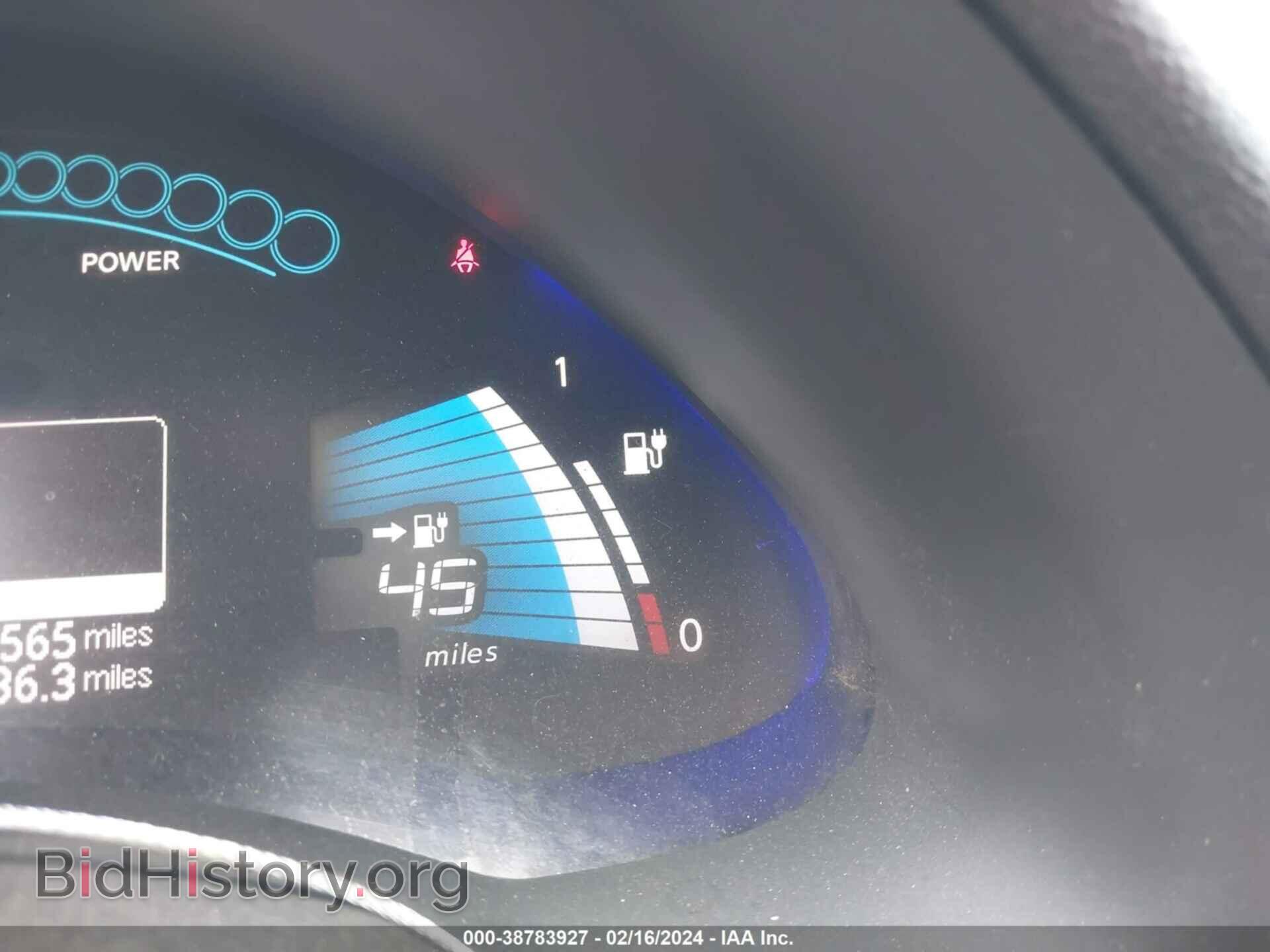 2013 NISSAN LEAF - VIN: 1N4AZ0CP4DC418333 - Фото 13