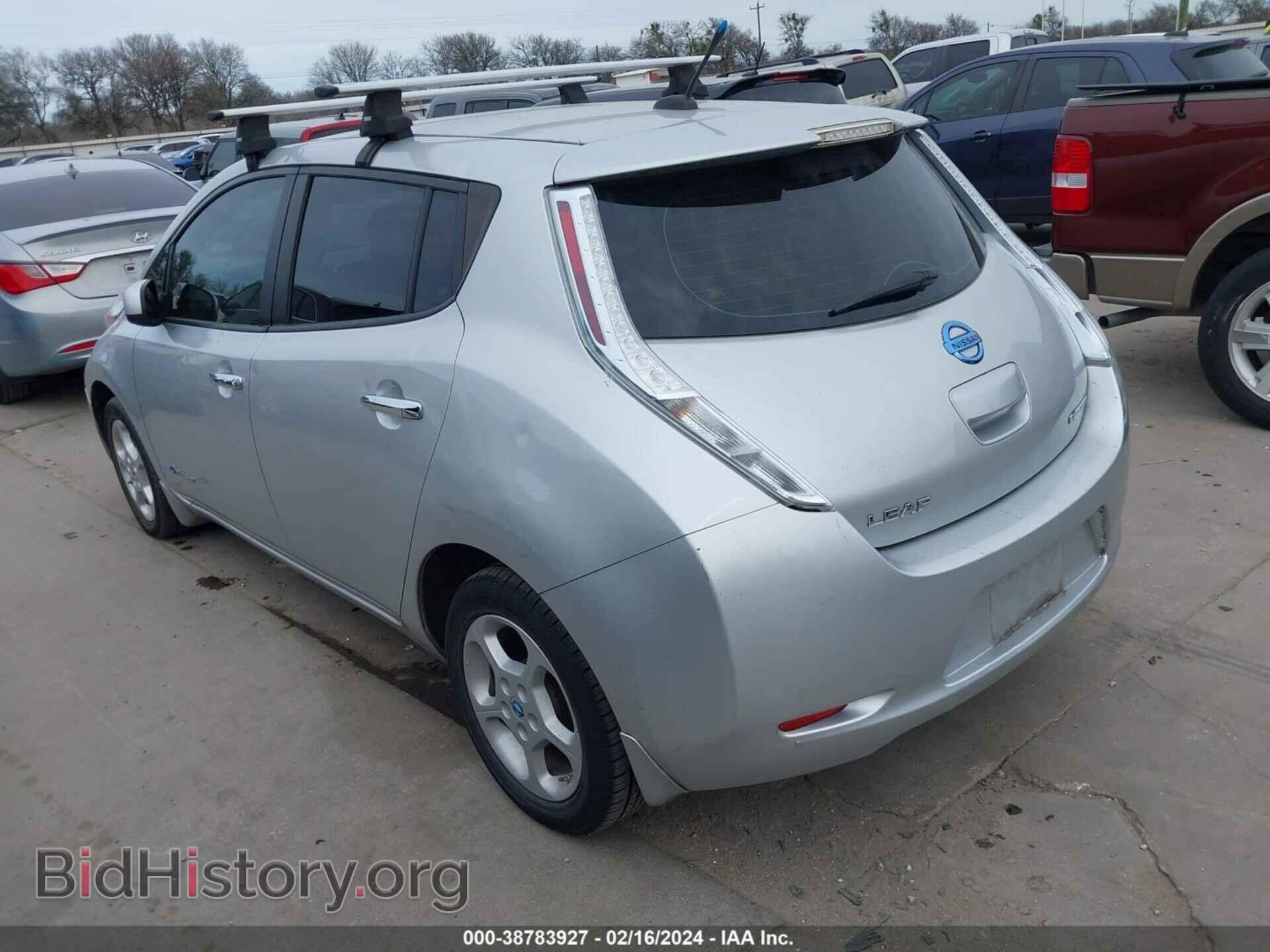 2013 NISSAN LEAF - VIN: 1N4AZ0CP4DC418333 - Фото 3