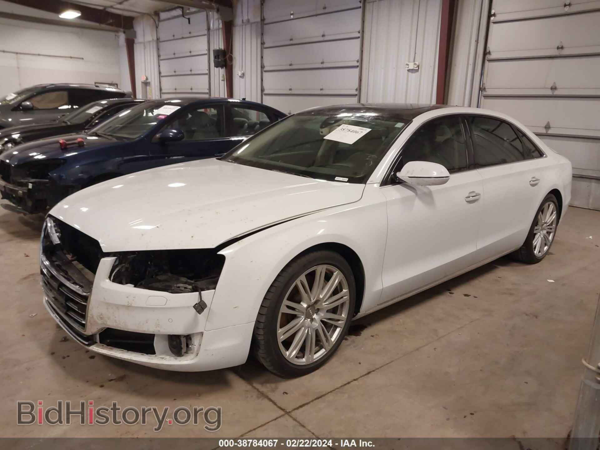 2016 AUDI A8 L - VIN: WAU34AFD4GN010171 - Фото 2