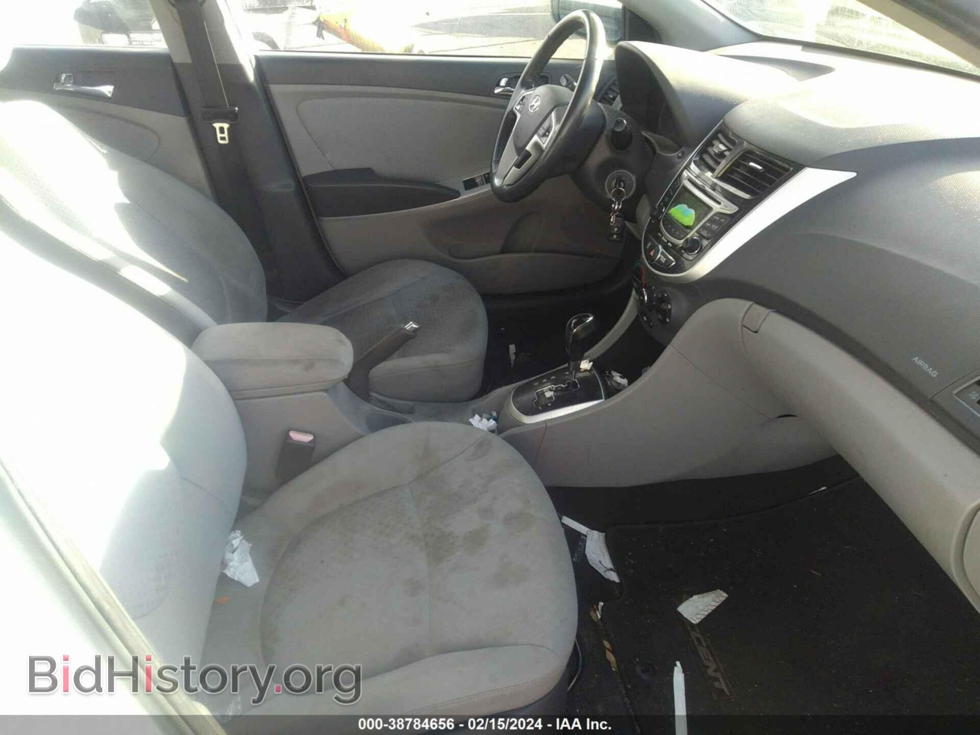 2012 HYUNDAI ACCENT - VIN: KMHCU5AE1CU026608 - Фото 5