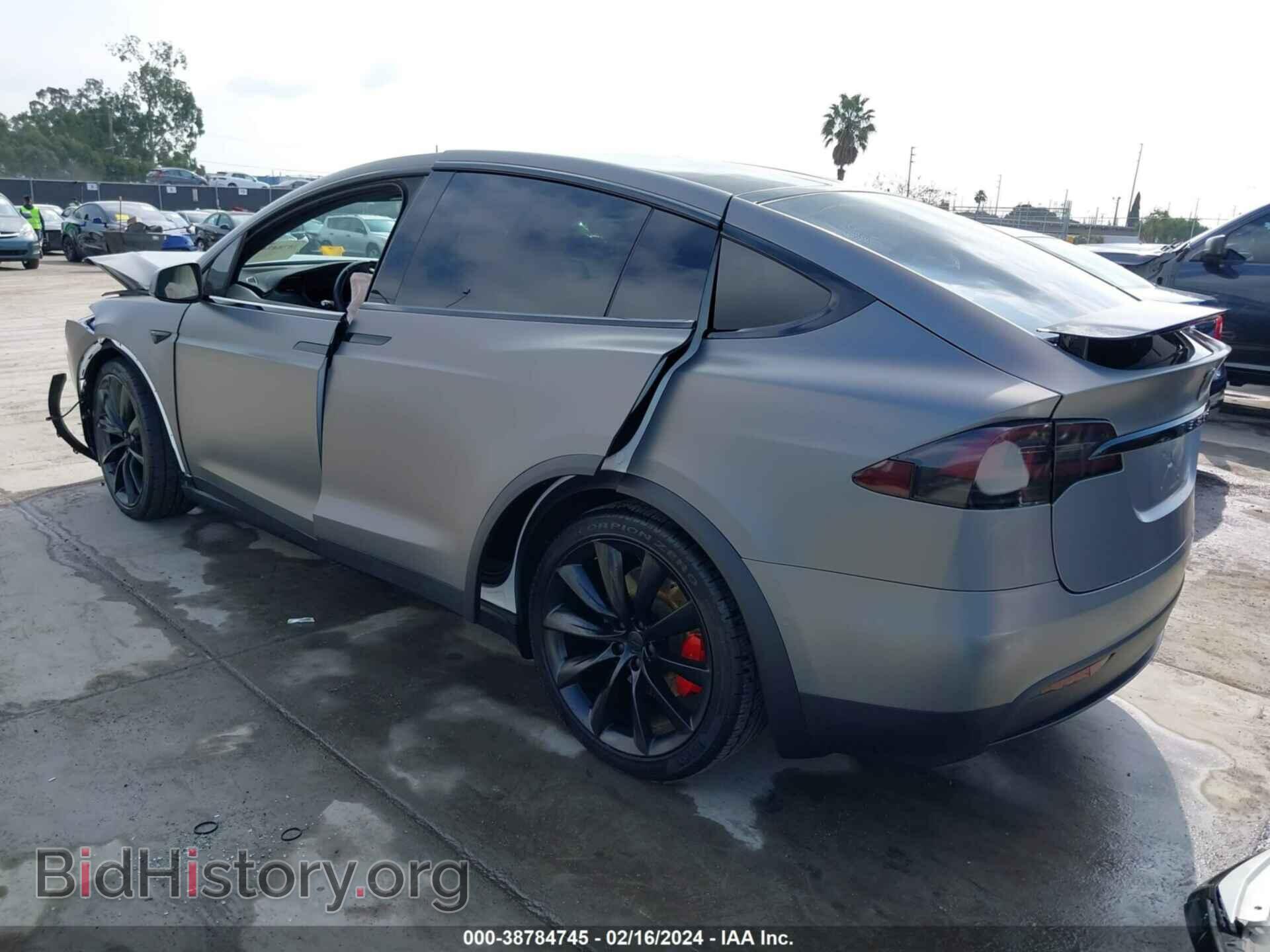 2020 TESLA MODEL X - VIN: 5YJXCBE40LF244430 - Фото 3