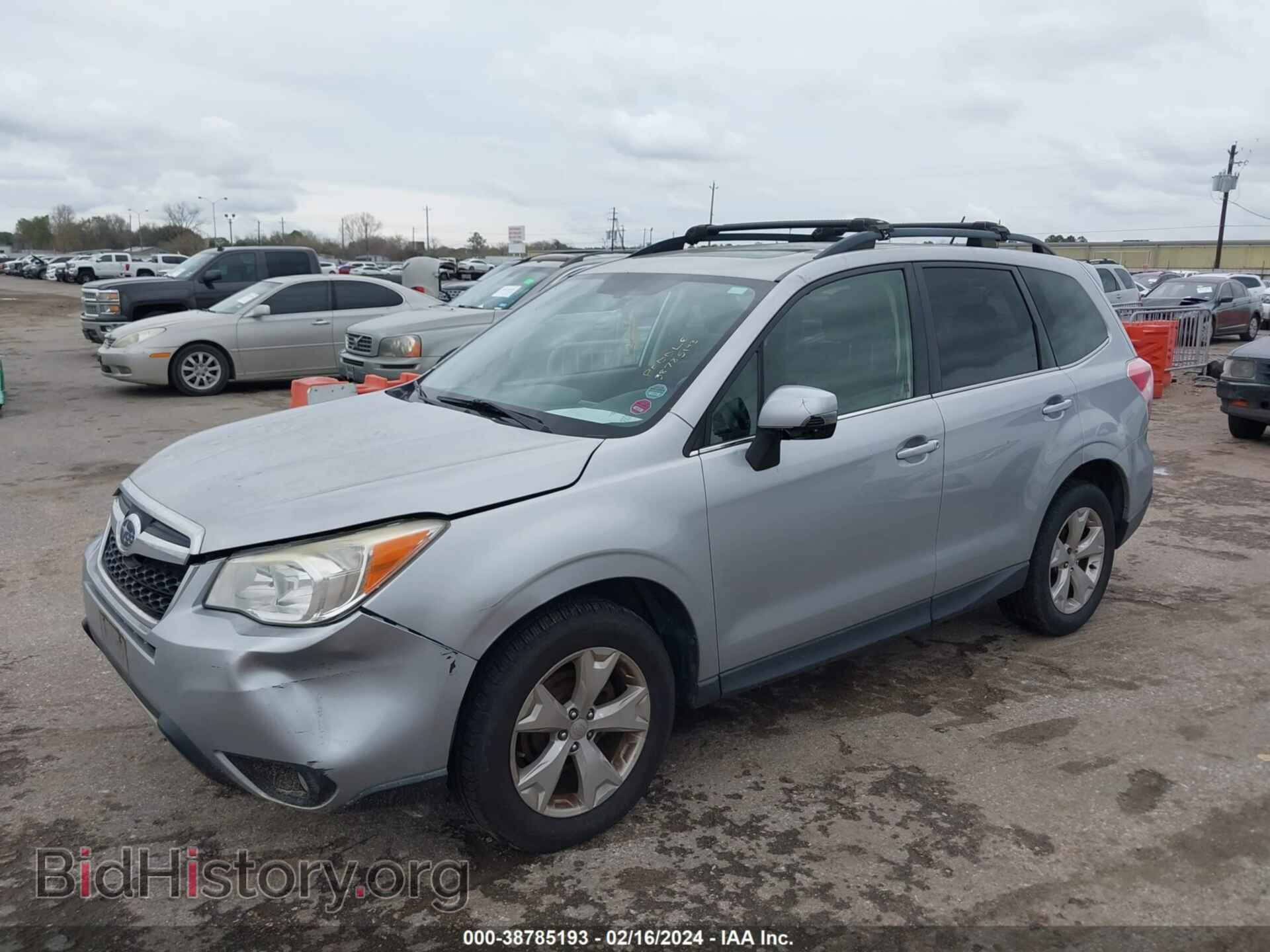 2014 SUBARU FORESTER - VIN: JF2SJAMCXEH409276 - Фото 2