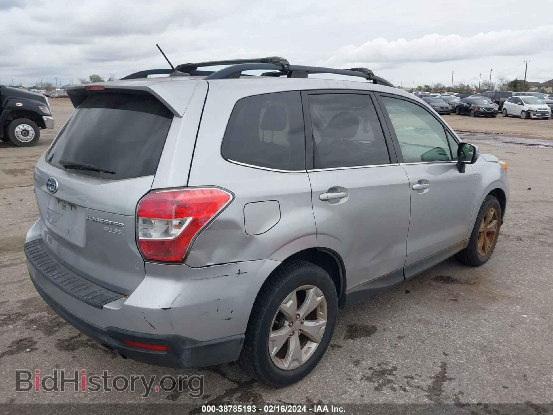 2014 SUBARU FORESTER - VIN: JF2SJAMCXEH409276 - Фото 4