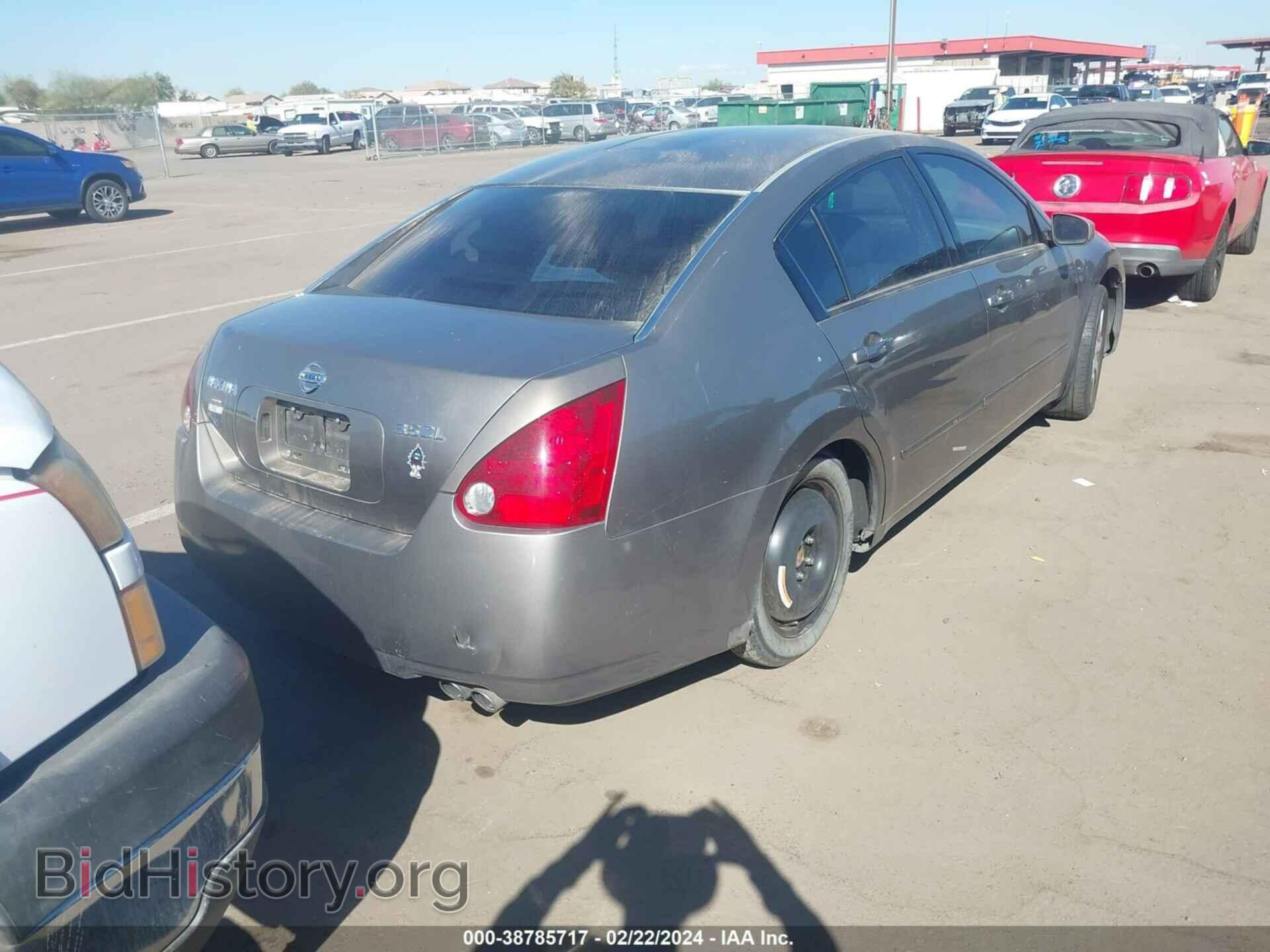 2006 NISSAN MAXIMA - VIN: 1N4BA41E16C812640 - Фото 4
