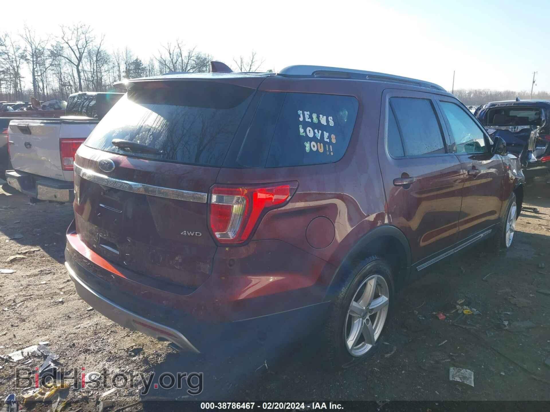 2016 FORD EXPLORER - VIN: 1FM5K8D85GGA69617 - Photo 4