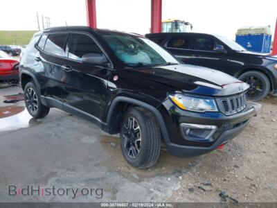 2020 Jeep COMPASS Trailhawk 4X4, черный — VIN 3C4NJDDB3LT167238, IAAI