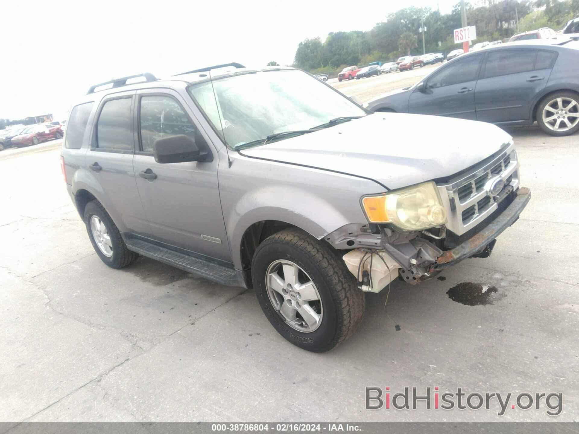 Photo 1FMCU03ZX8KC15456 - FORD ESCAPE 2008