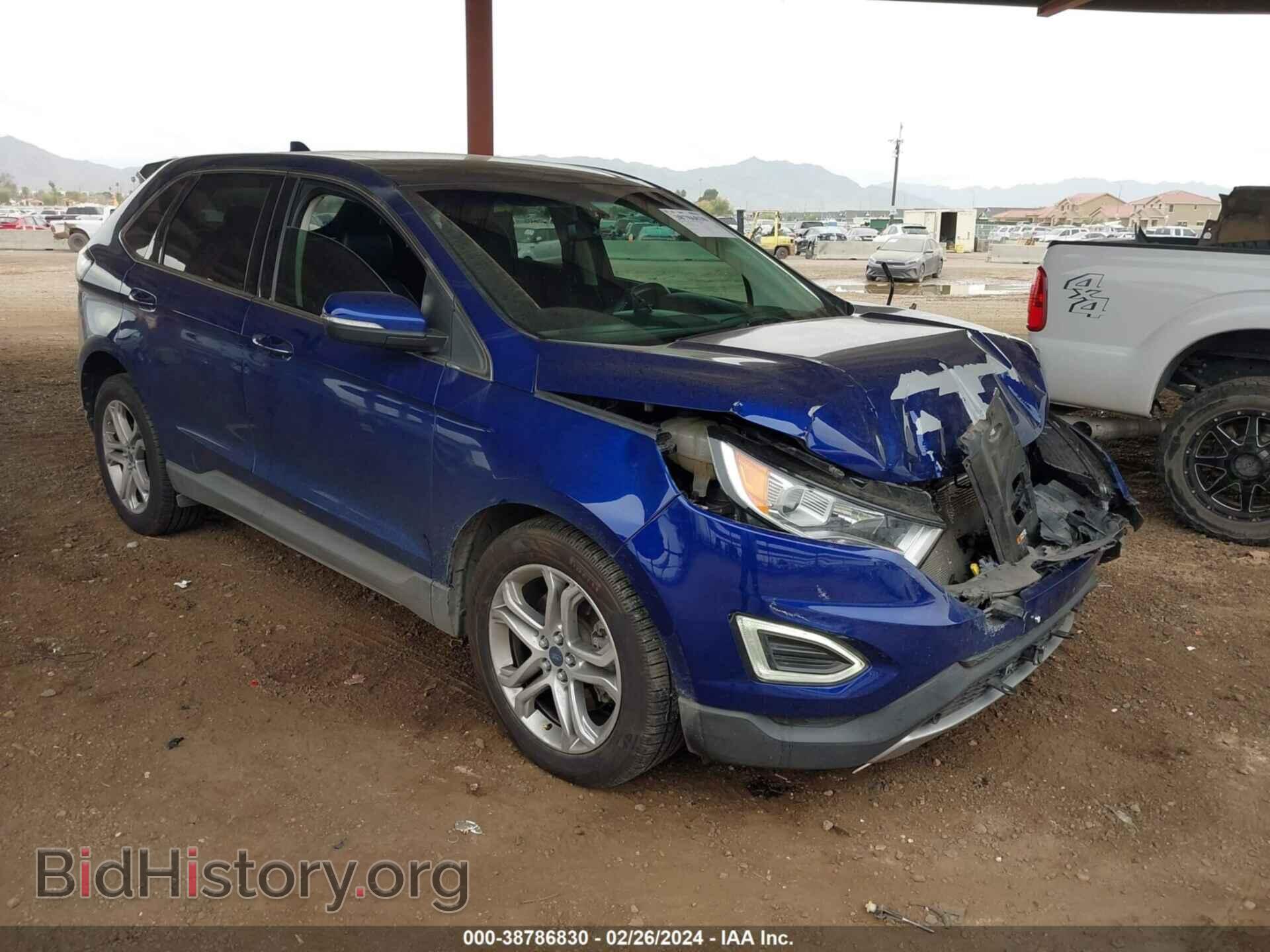 Фотография 2FMTK4K87FBB68108 - FORD EDGE 2015