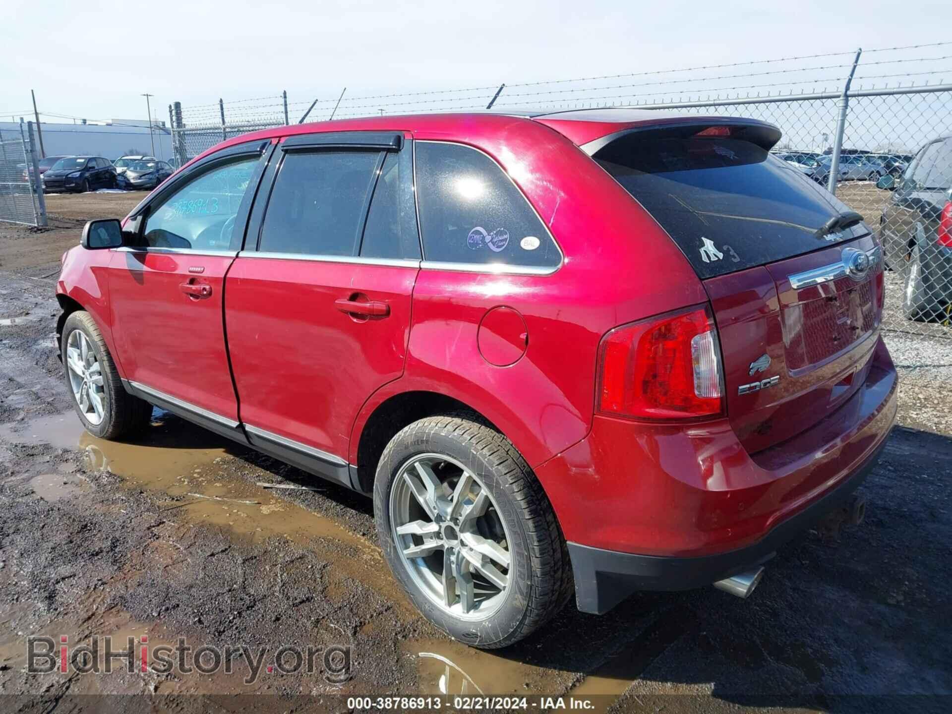 2014 FORD EDGE - VIN: 2FMDK4KC6EBB45409 - Фото 3