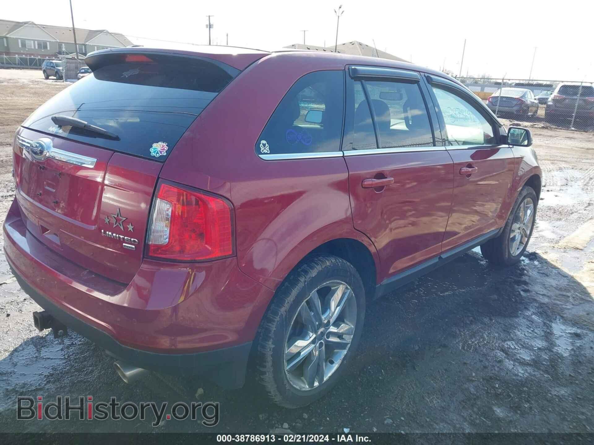 2014 FORD EDGE - VIN: 2FMDK4KC6EBB45409 - Фото 4