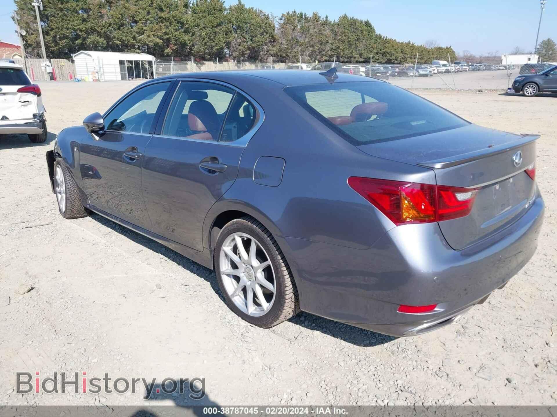 2013 LEXUS GS 350 - VIN: JTHCE1BL6D5001172 - Фото 3