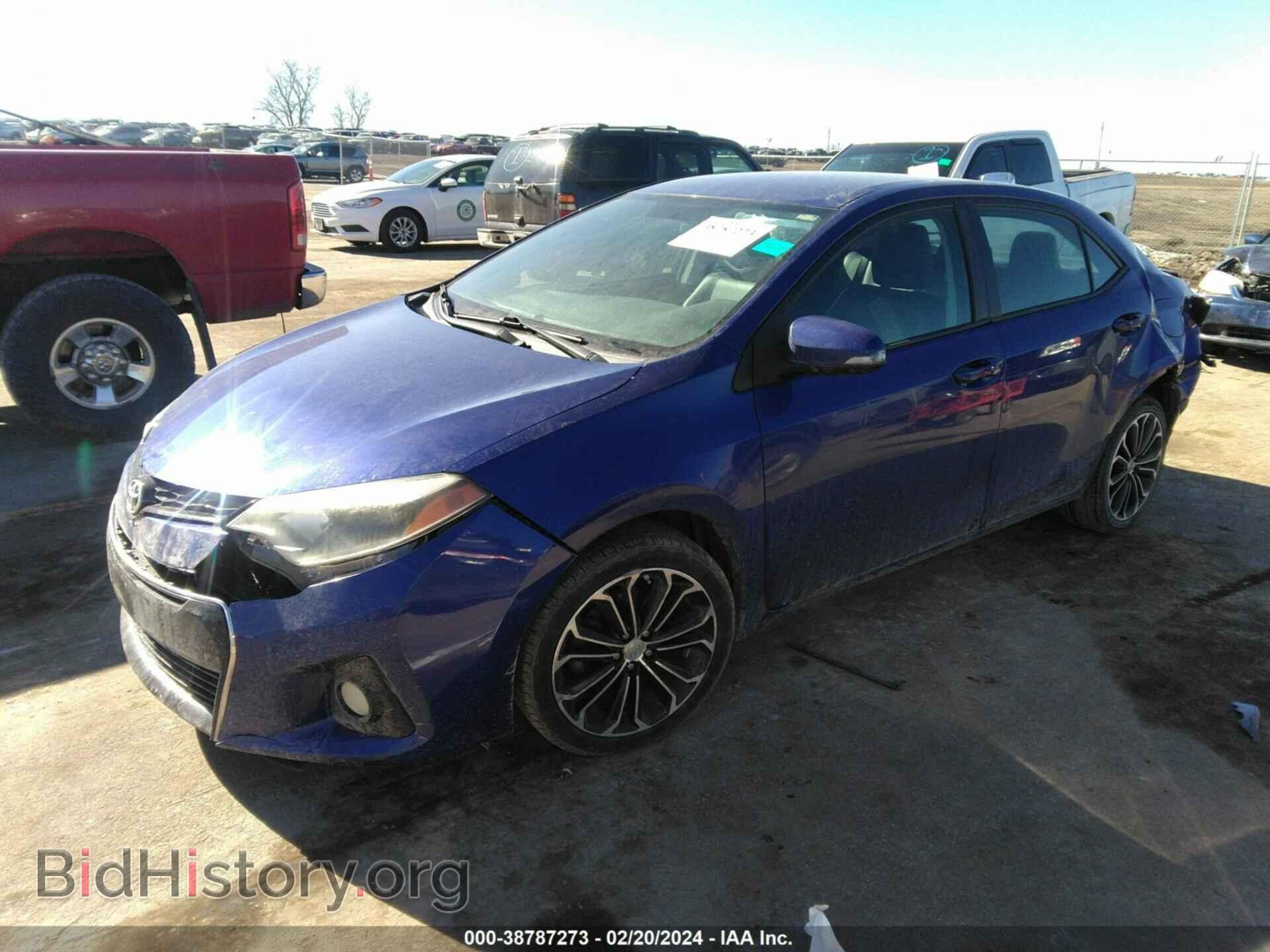 2014 TOYOTA COROLLA - VIN: 2T1BURHEXEC009917 - Photo 2