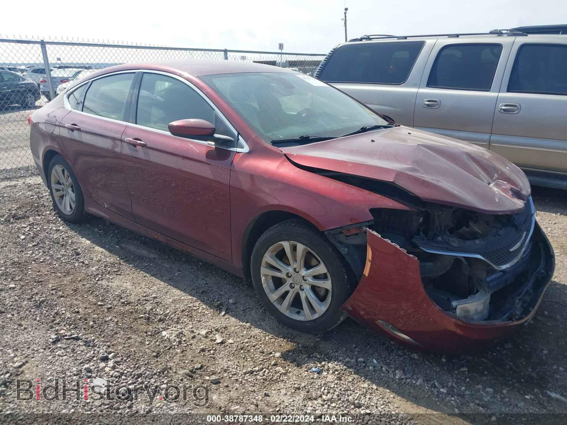 Фотография 1C3CCCAB2FN681350 - CHRYSLER 200 2015