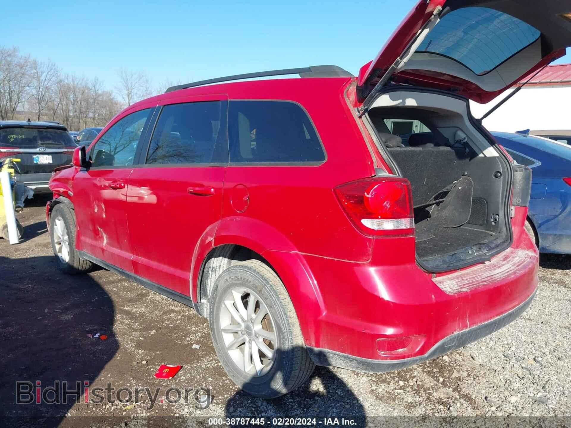 2014 DODGE JOURNEY - VIN: 3C4PDCBB6ET180386 - Фото 3