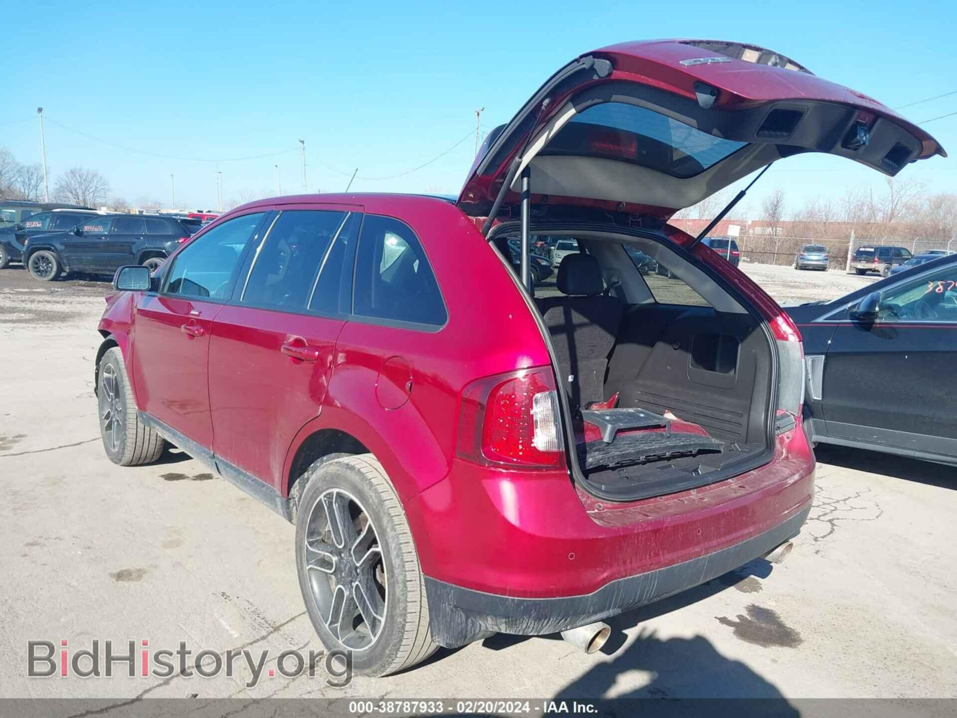 2013 FORD EDGE - VIN: 2FMDK4JCXDBA97283 - Photo 3