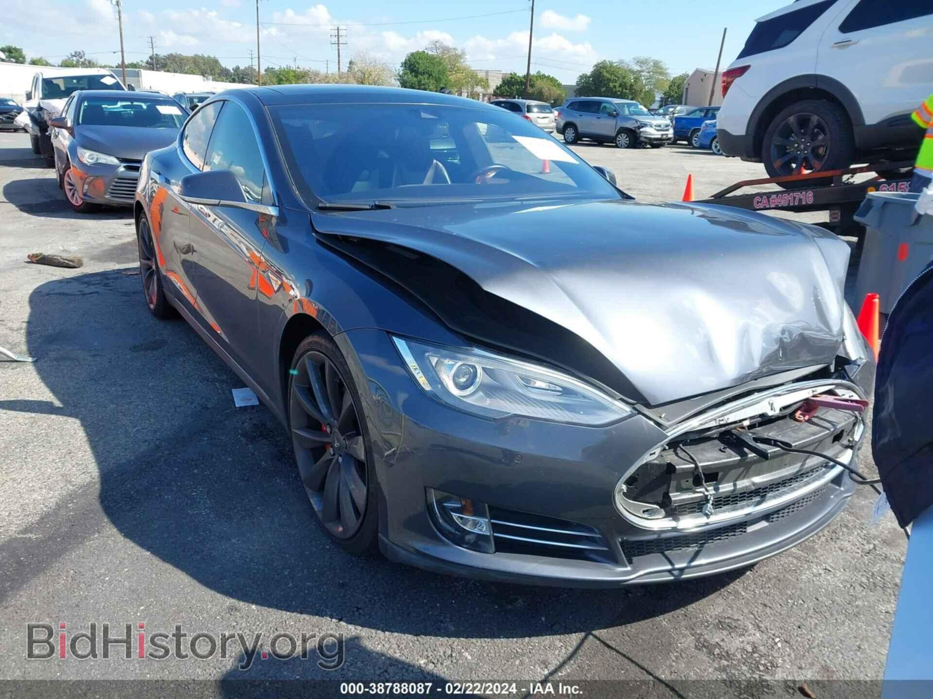Photo 5YJSA1H23FFP74416 - TESLA MODEL S 2015