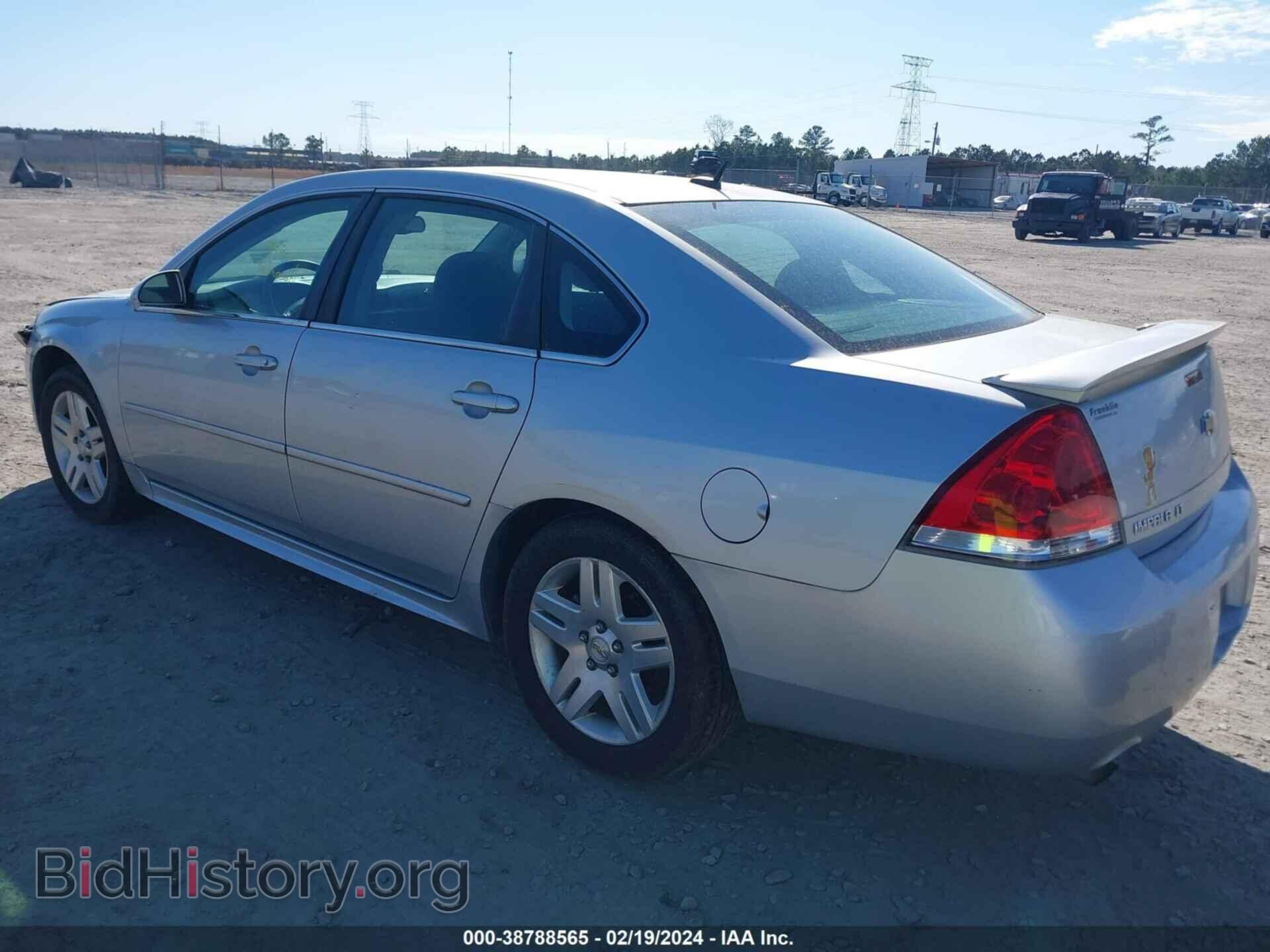 2012 CHEVROLET IMPALA - VIN: 2G1WG5E3XC1161298 - Фото 3