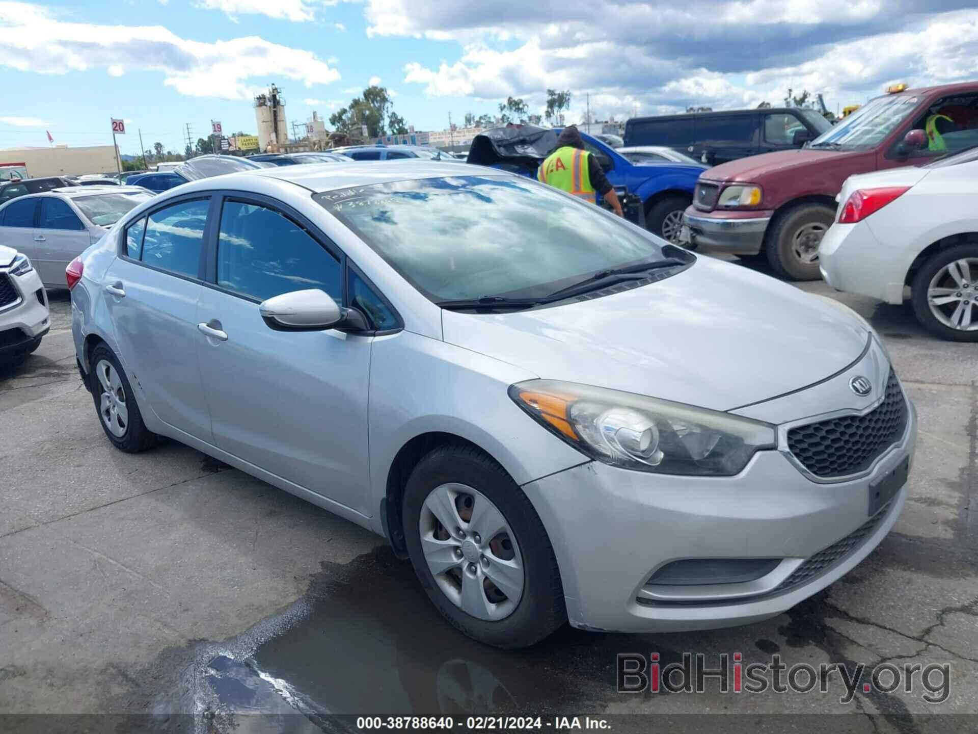 Photo KNAFK4A61F5386970 - KIA FORTE 2015