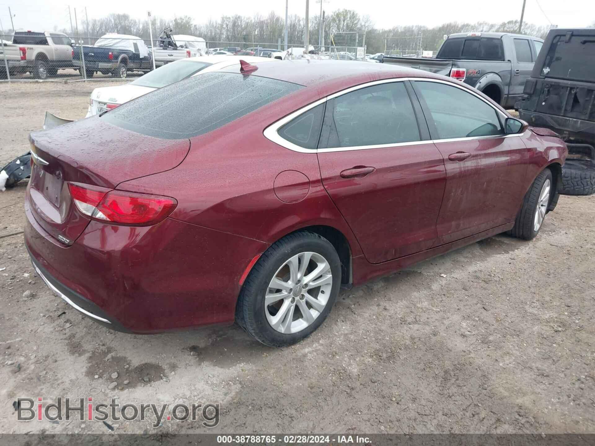 2016 CHRYSLER 200 - VIN: 1C3CCCAB5GN182169 - Фото 4