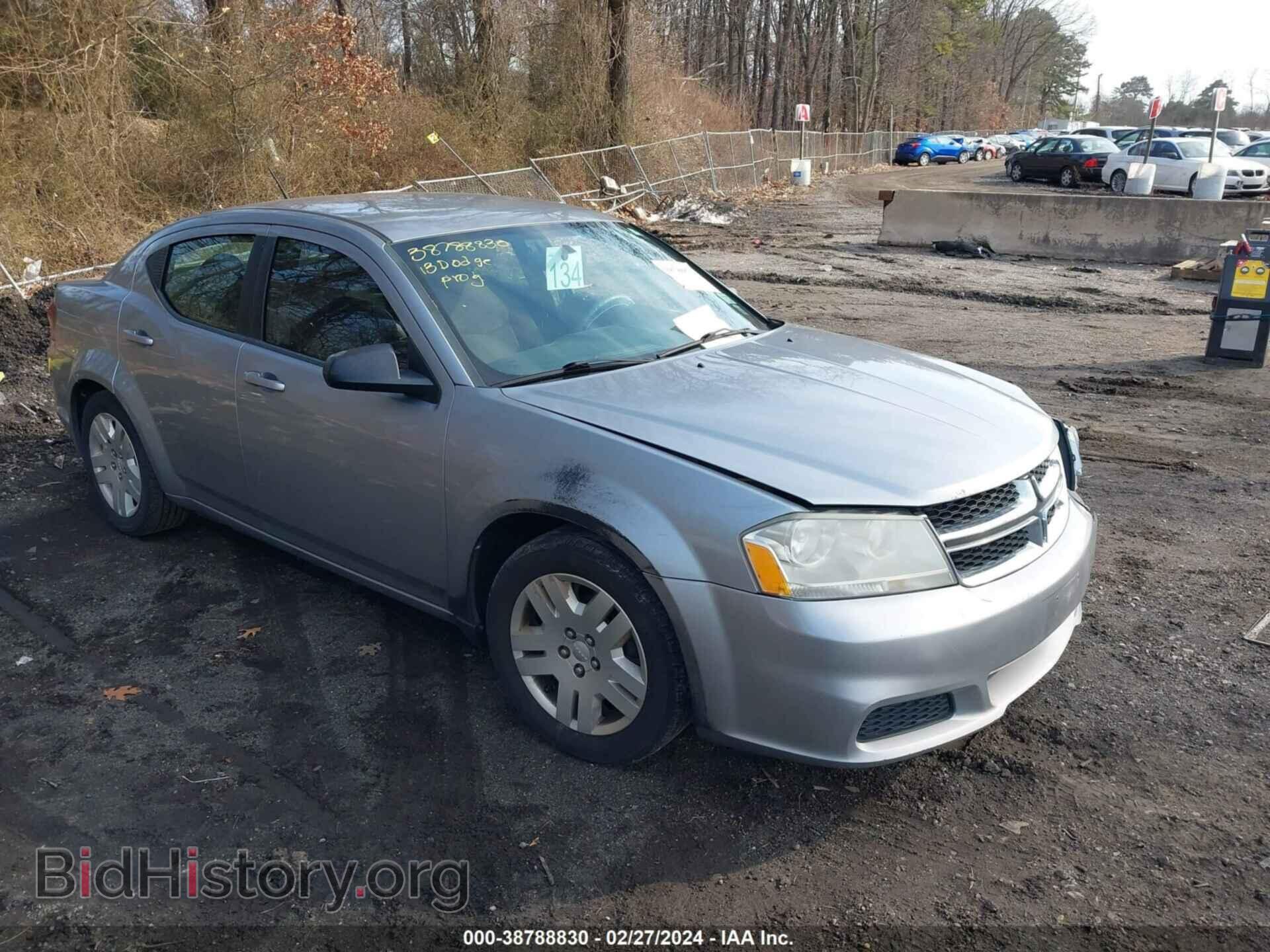 Фотография 1C3CDZAB6DN682868 - DODGE AVENGER 2013