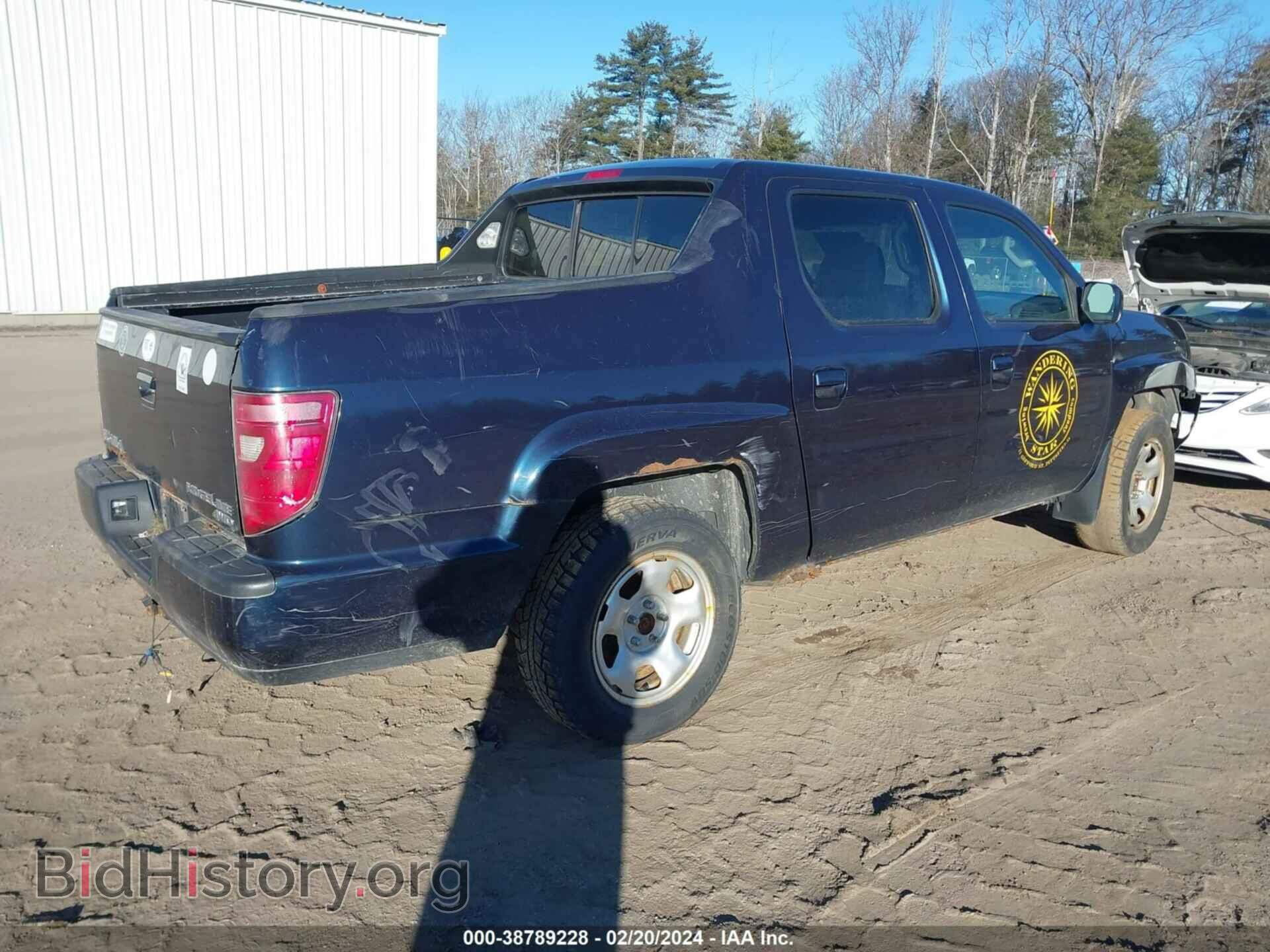 2010 HONDA RIDGELINE - VIN: 5FPYK1F53AB008853 - Фото 4