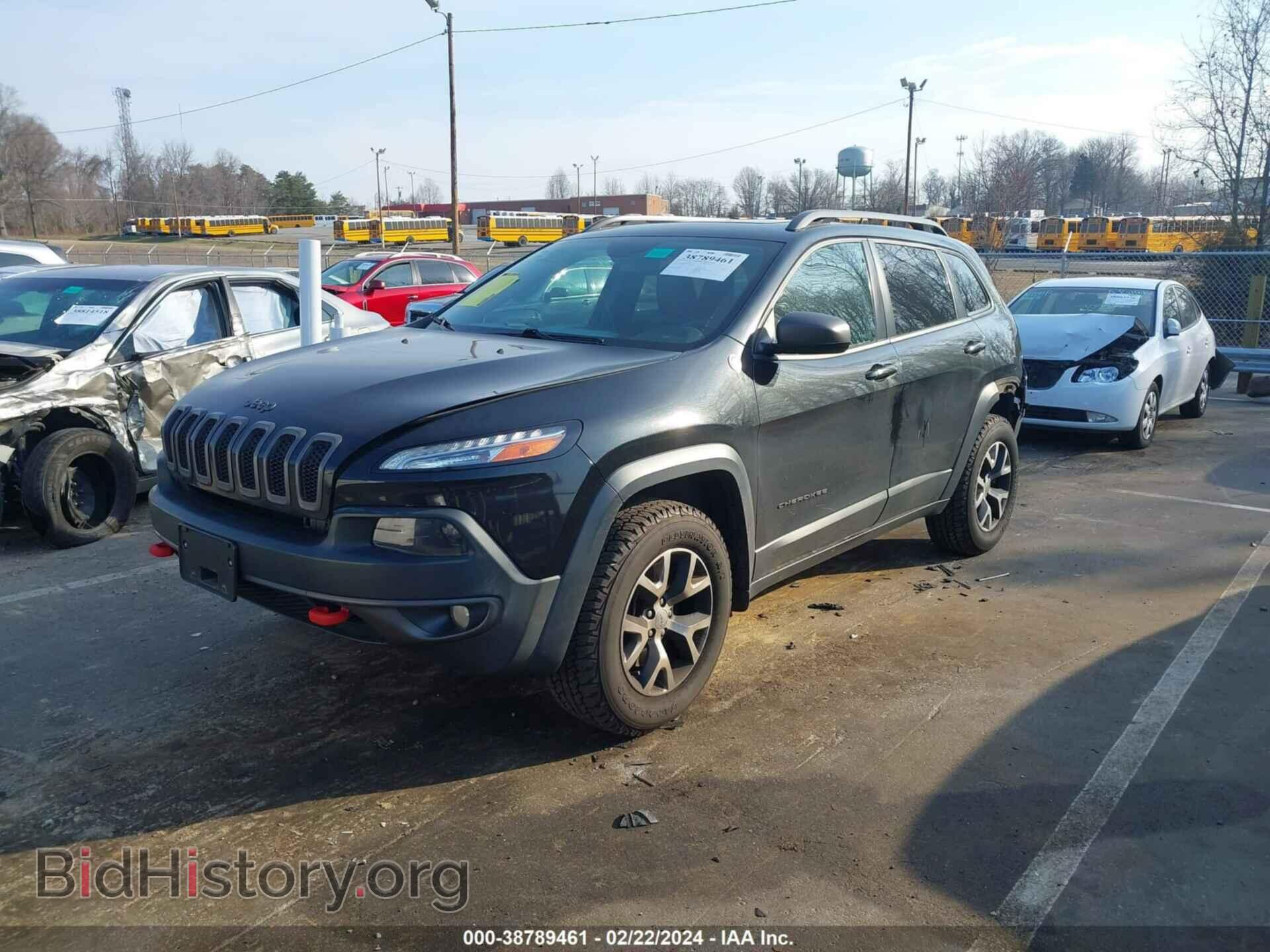 2015 JEEP CHEROKEE - VIN: 1C4PJMBSXFW520925 - Фото 2