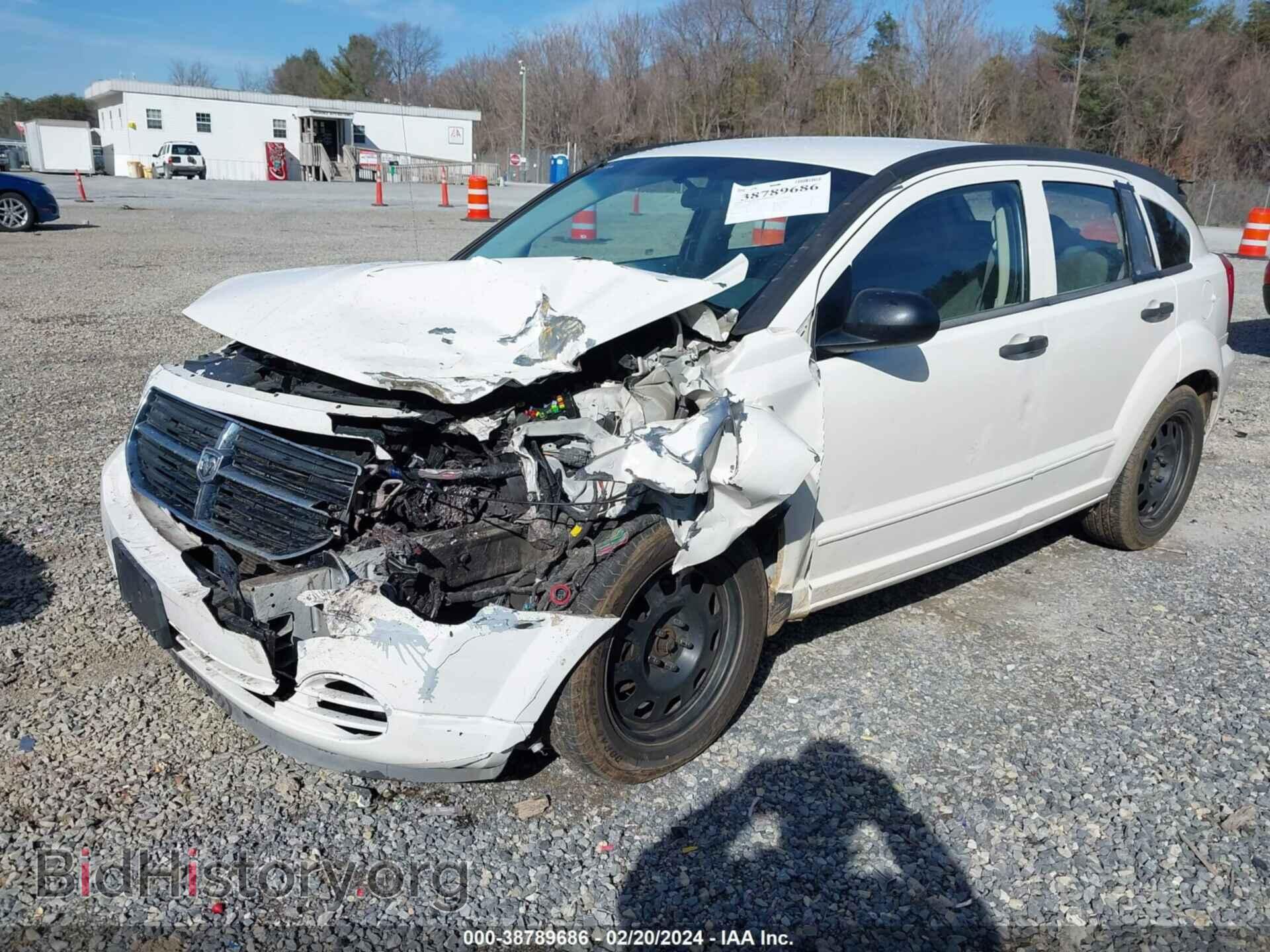2007 DODGE CALIBER - VIN: 1B3HB48B47D529529 - Фото 2