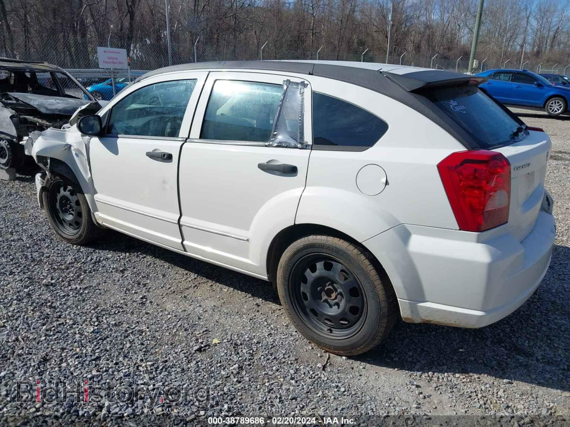 2007 DODGE CALIBER - VIN: 1B3HB48B47D529529 - Фото 3