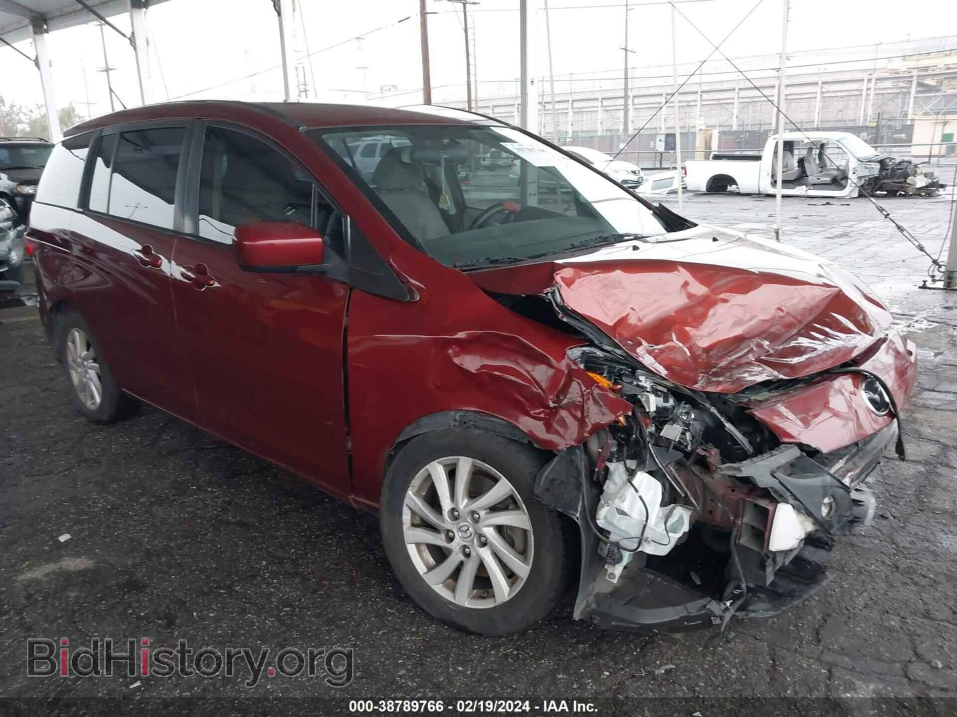 Photo JM1CW2BL0C0106757 - MAZDA MAZDA5 2012