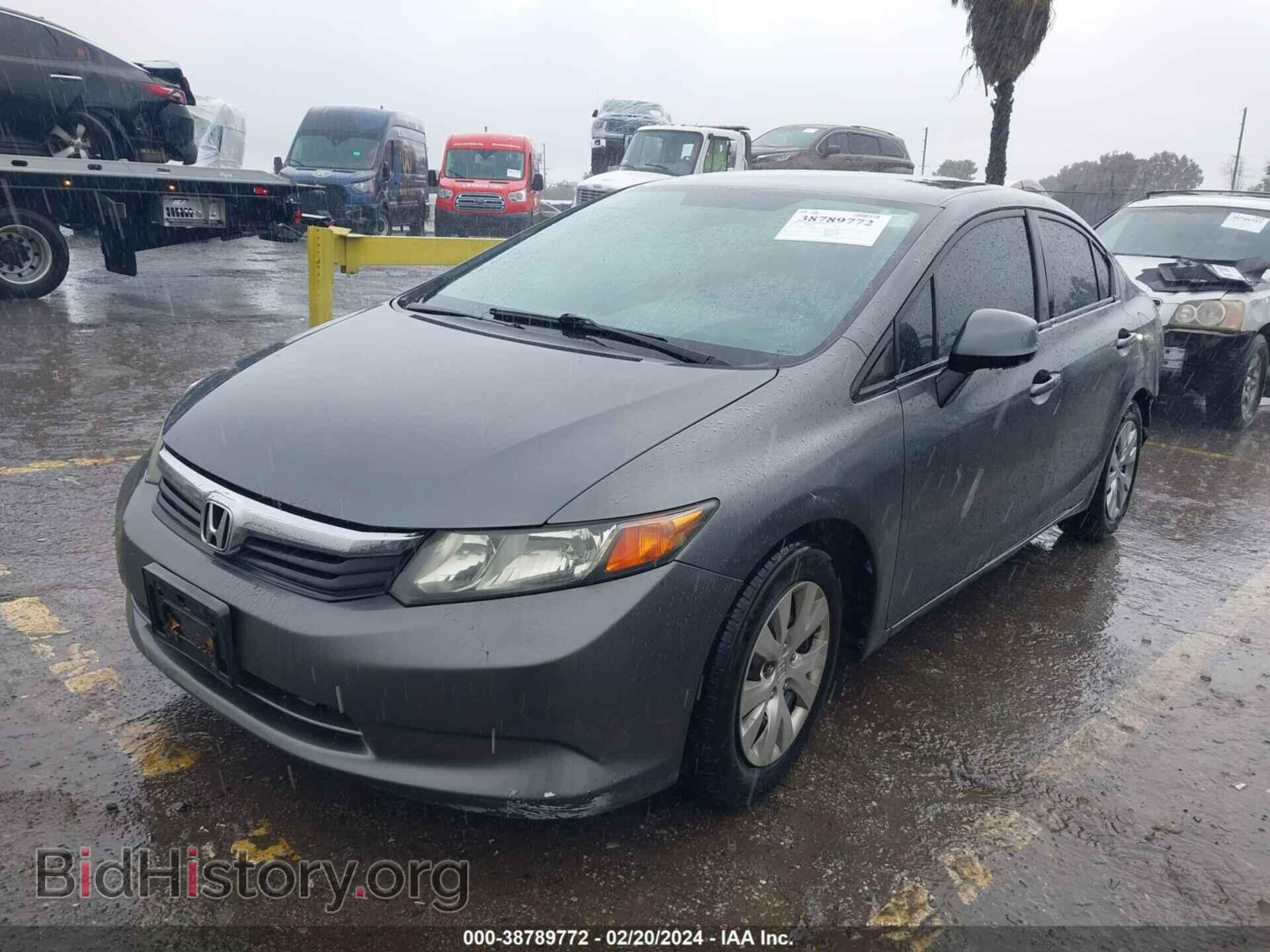 2012 HONDA CIVIC - VIN: 19XFB2F50CE355555 - Фото 2