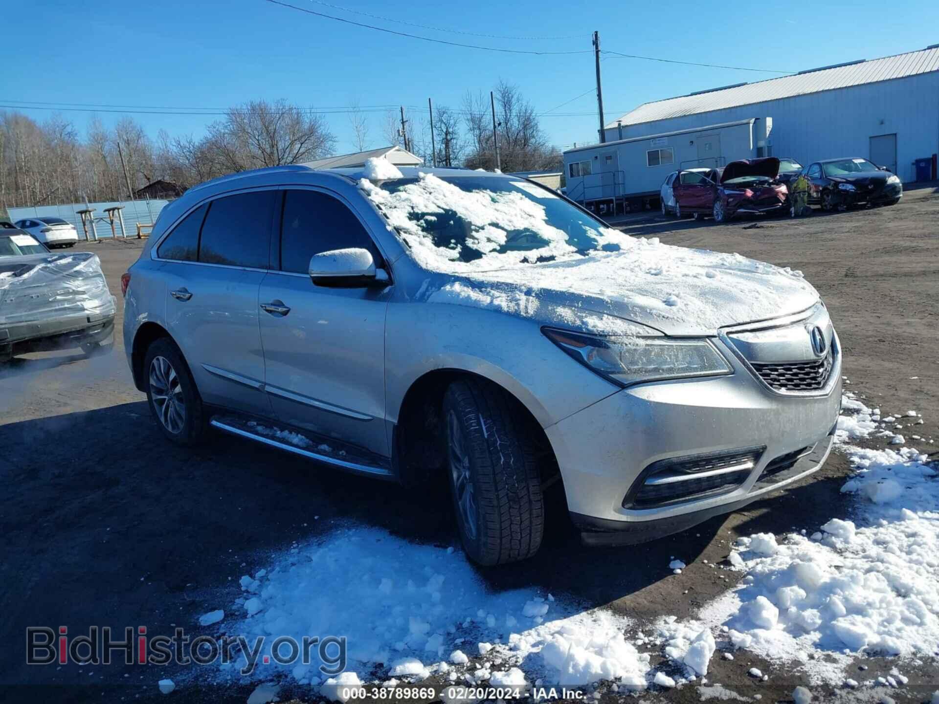 Photo 5FRYD4H40EB017488 - ACURA MDX 2014