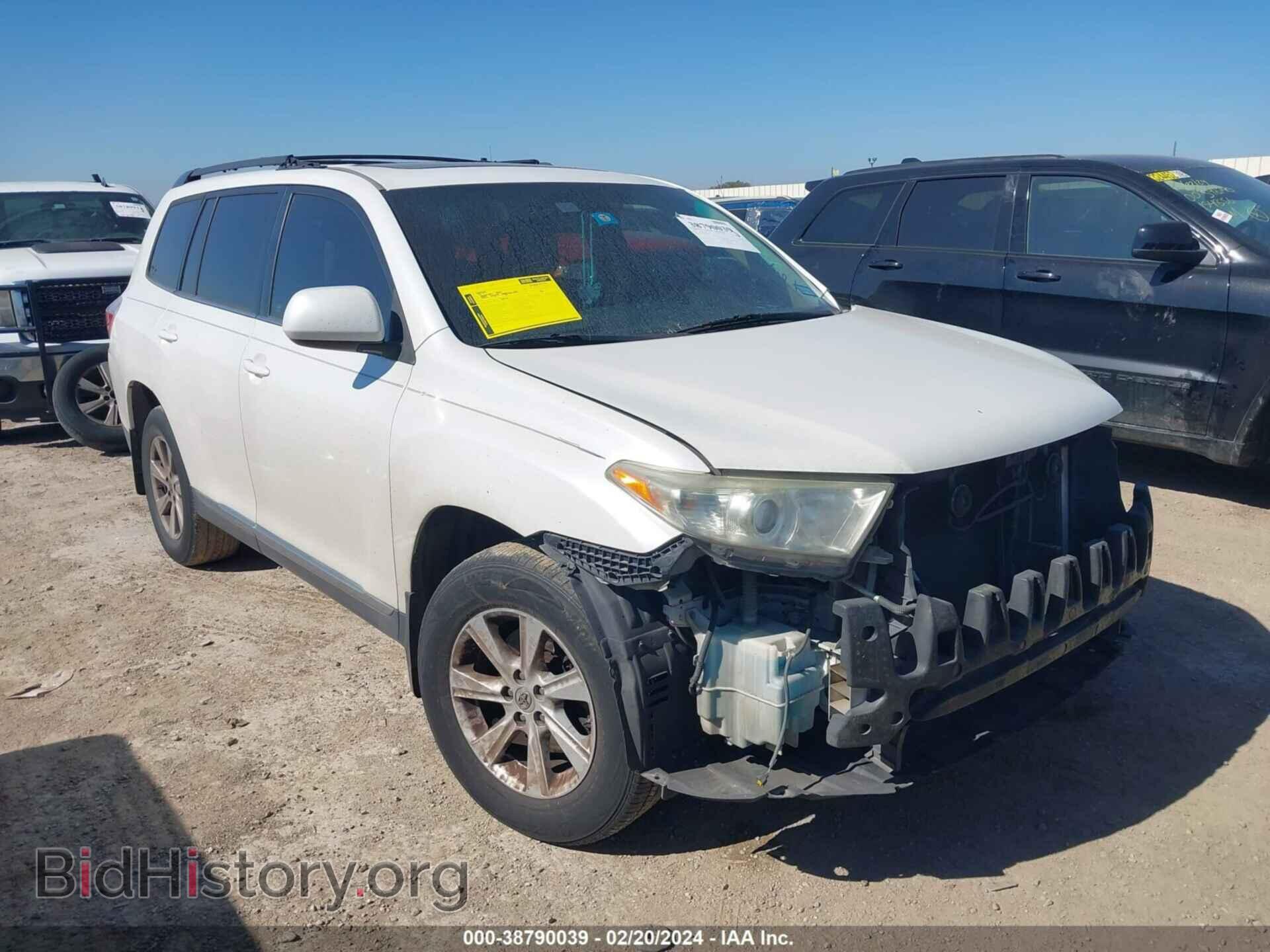 Photo 5TDZK3EH5CS087994 - TOYOTA HIGHLANDER 2012
