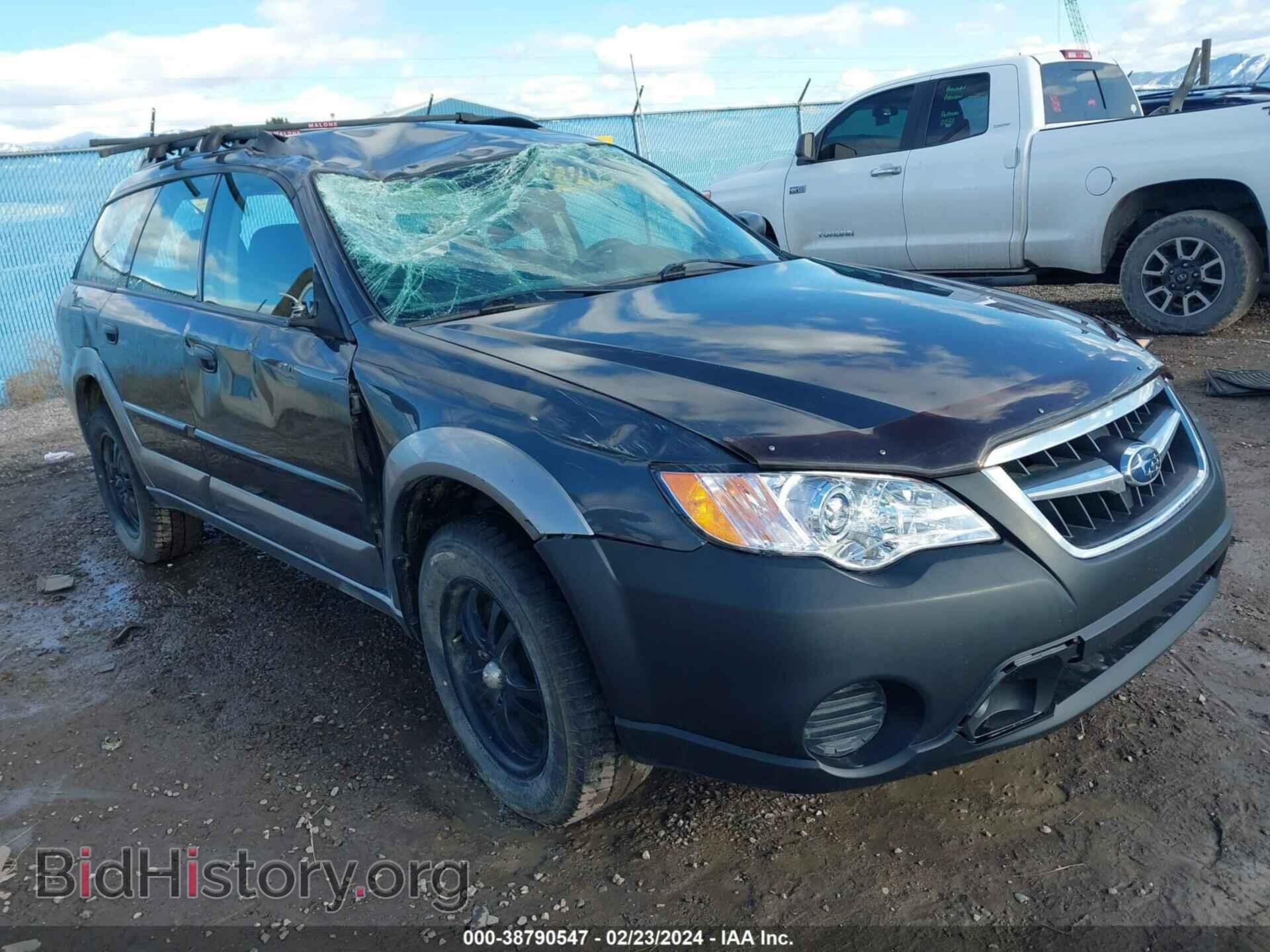 Photo 4S4BP60C196326123 - SUBARU OUTBACK 2009