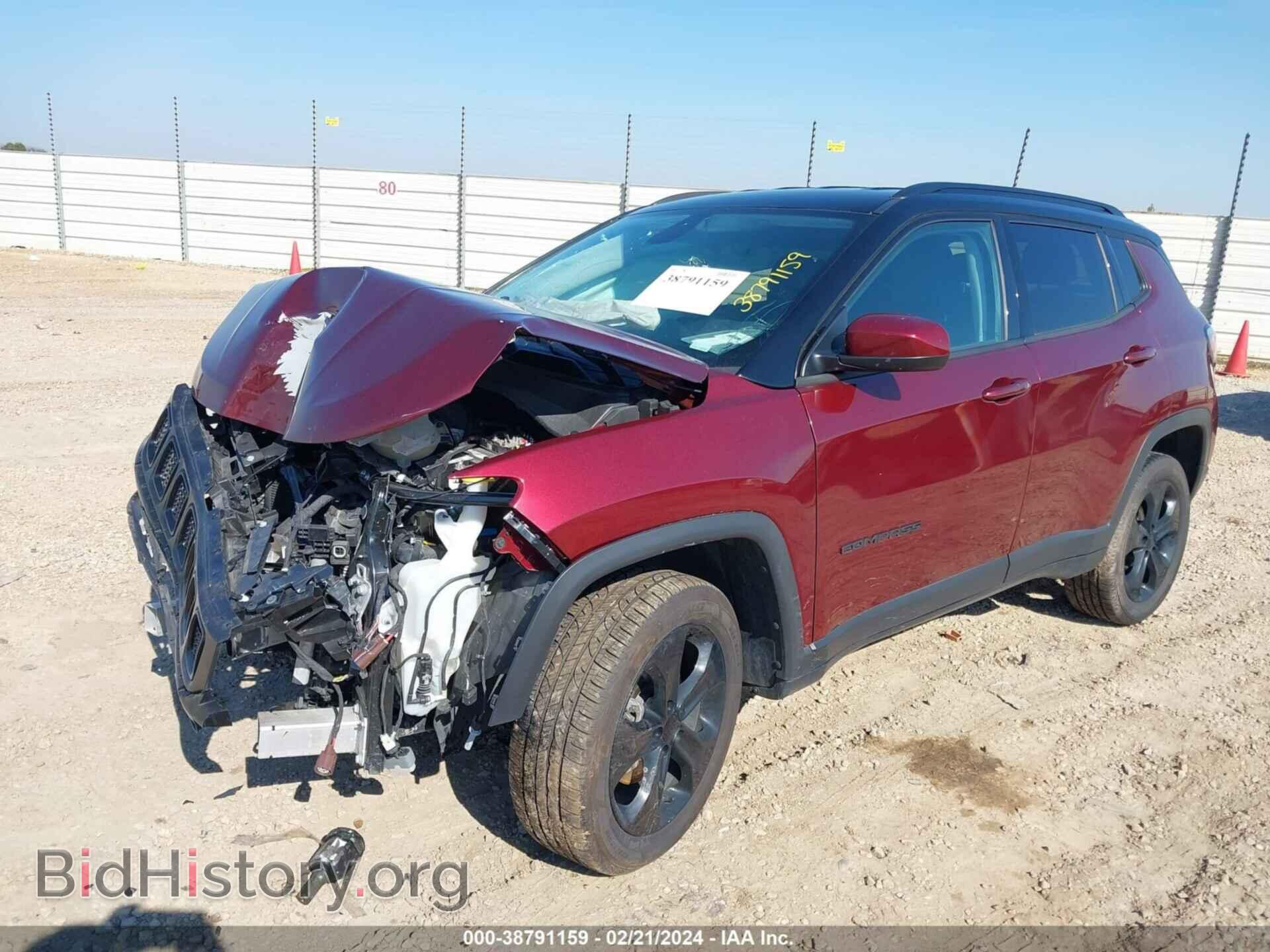2021 JEEP COMPASS - VIN: 3C4NJDBB8MT603487 - Фото 2