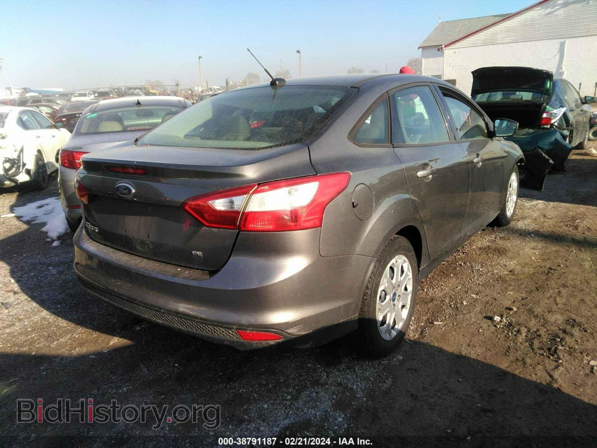2012 FORD FOCUS - VIN: 1FAHP3F25CL307312 - Фото 4
