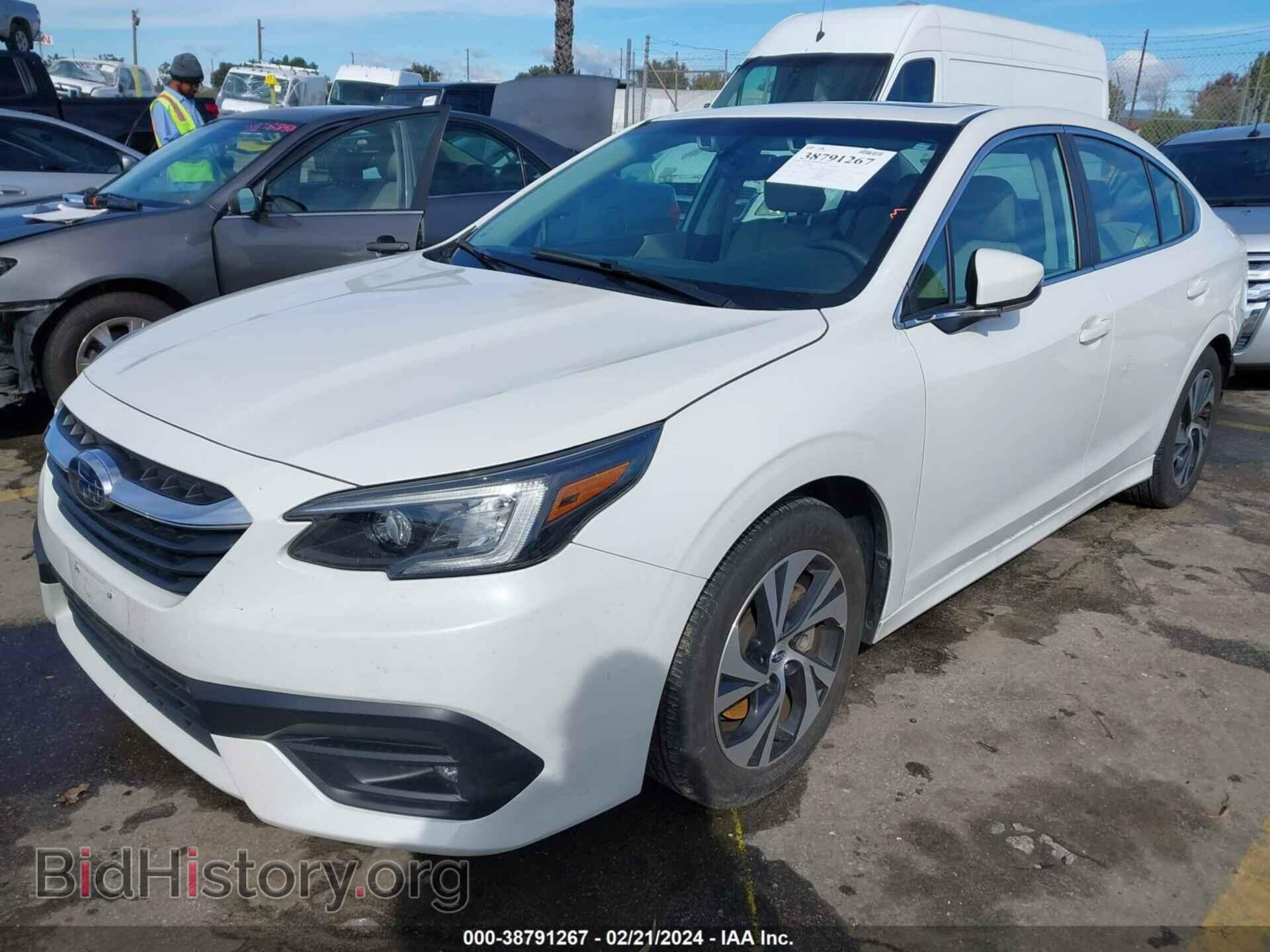 2021 SUBARU LEGACY - VIN: 4S3BWAF63M3016545 - Фото 2