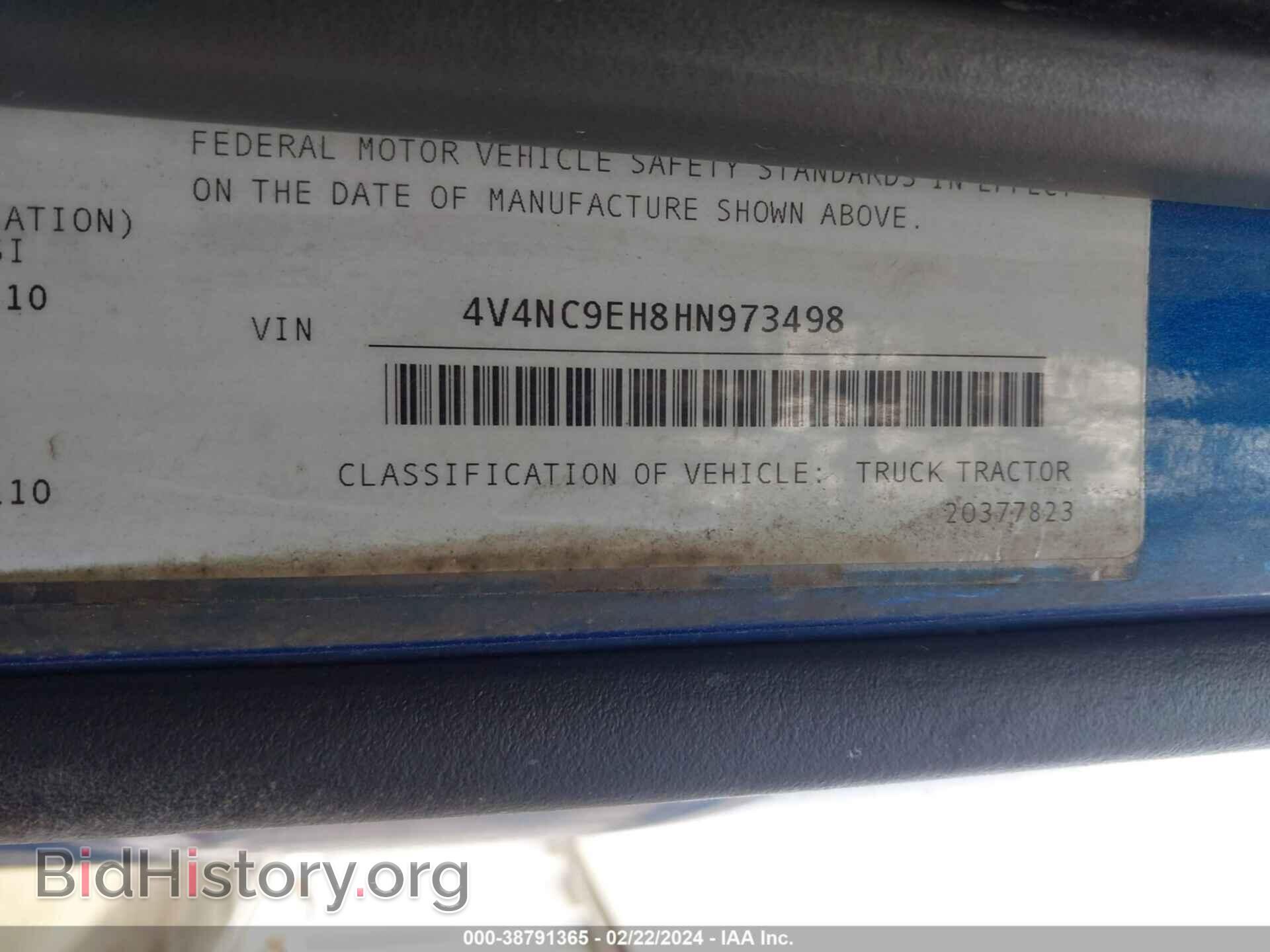2017 VOLVO VNL - VIN: 4V4NC9EH8HN973498 - Фото 9