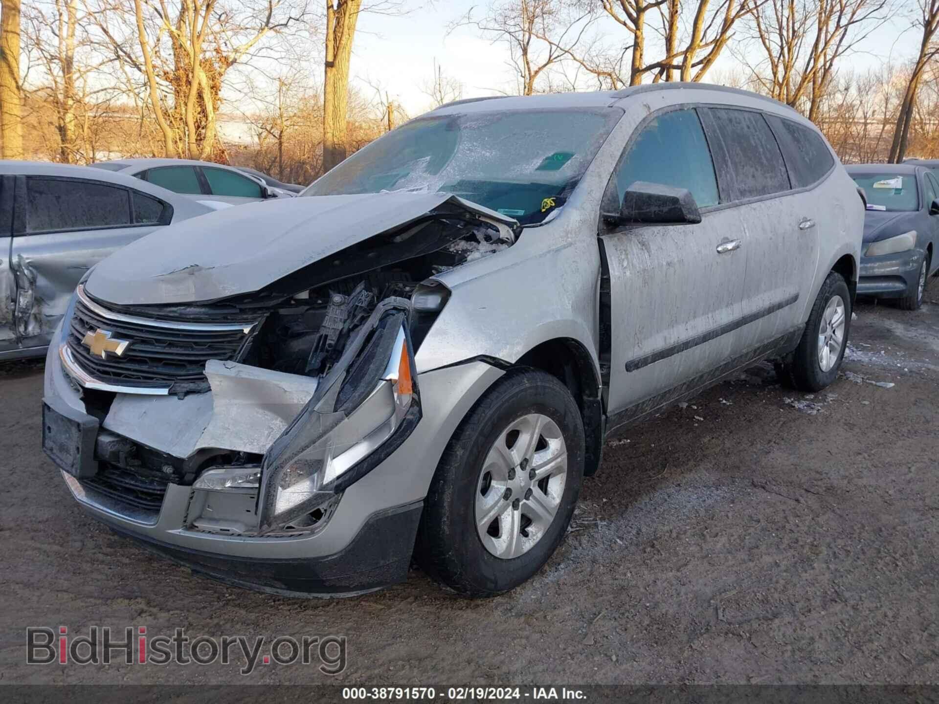 2014 CHEVROLET TRAVERSE - VIN: 1GNKRFED4EJ271892 - Фото 2