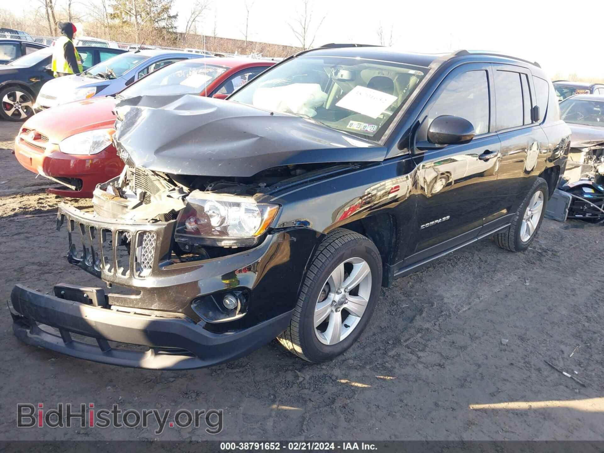 2017 JEEP COMPASS - VIN: 1C4NJDEB3HD123039 - Фото 2