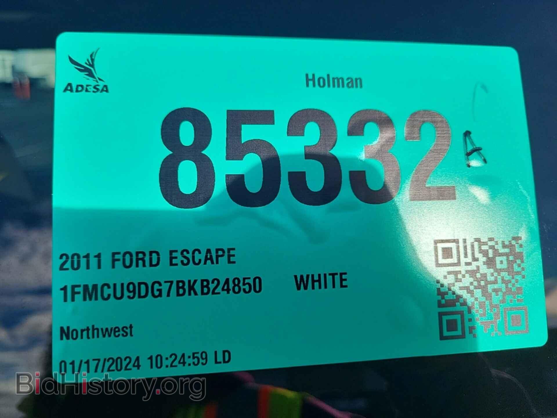 2011 FORD ESCAPE - VIN: 1FMCU9DG7BKB24850 - Фото 14