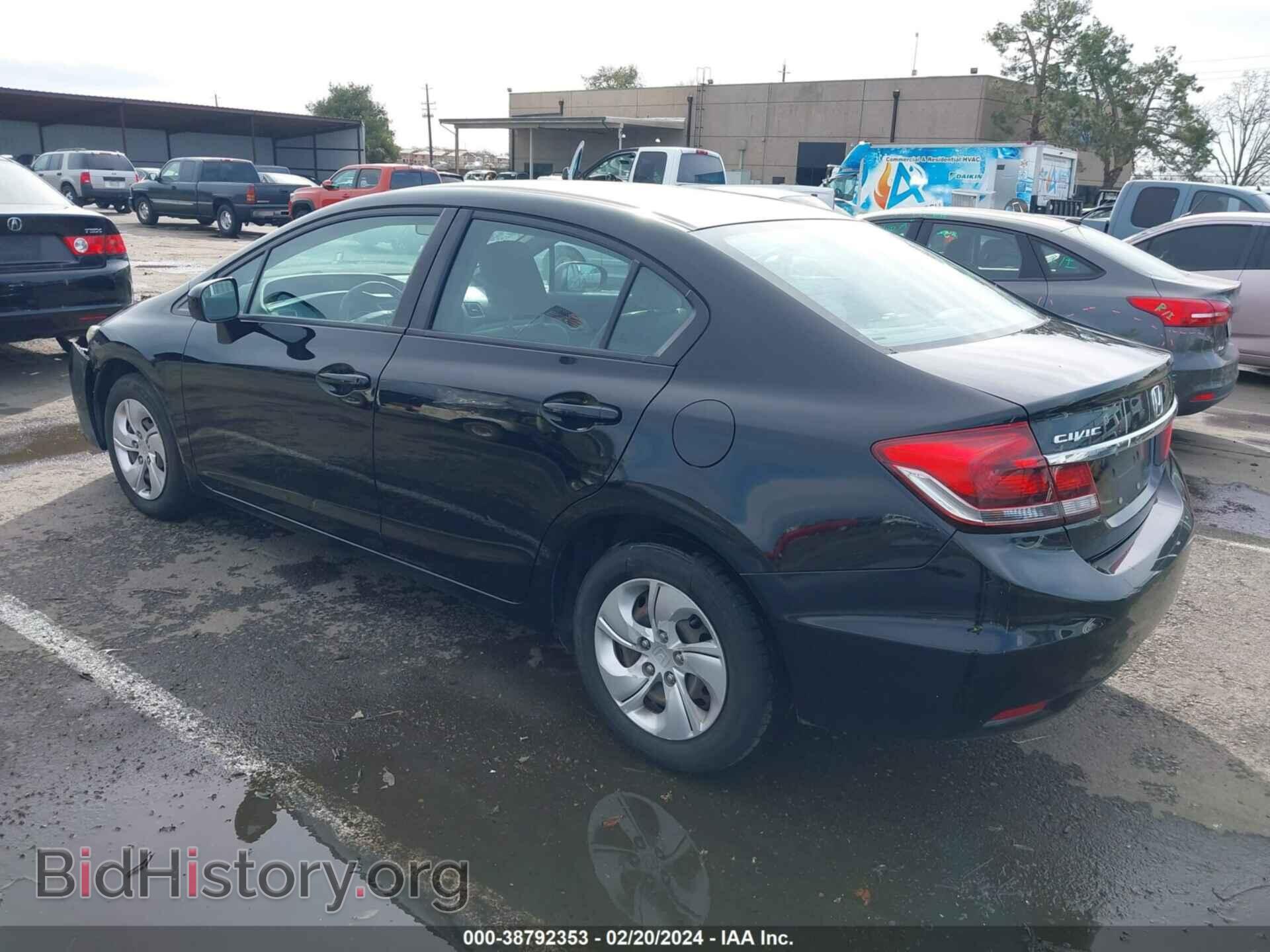 2014 HONDA CIVIC - VIN: 19XFB2F56EE248142 - Фото 3