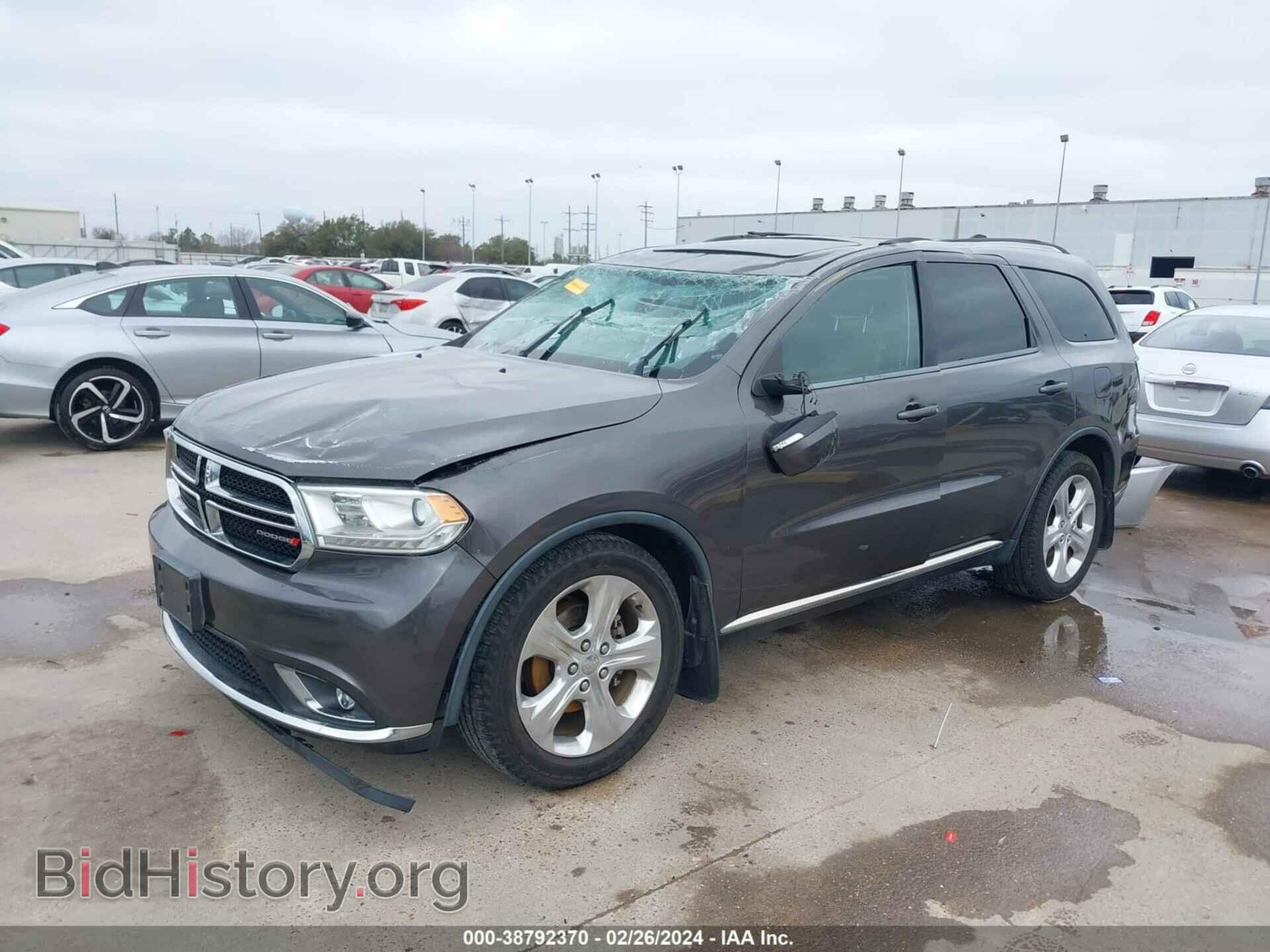 2015 DODGE DURANGO - VIN: 1C4RDHDG4FC701522 - Фото 2
