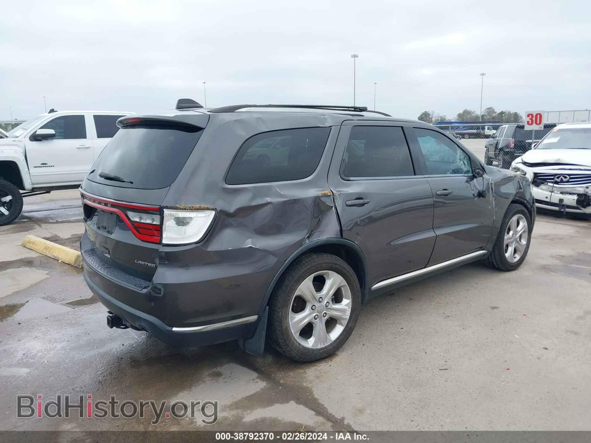 2015 DODGE DURANGO - VIN: 1C4RDHDG4FC701522 - Фото 4