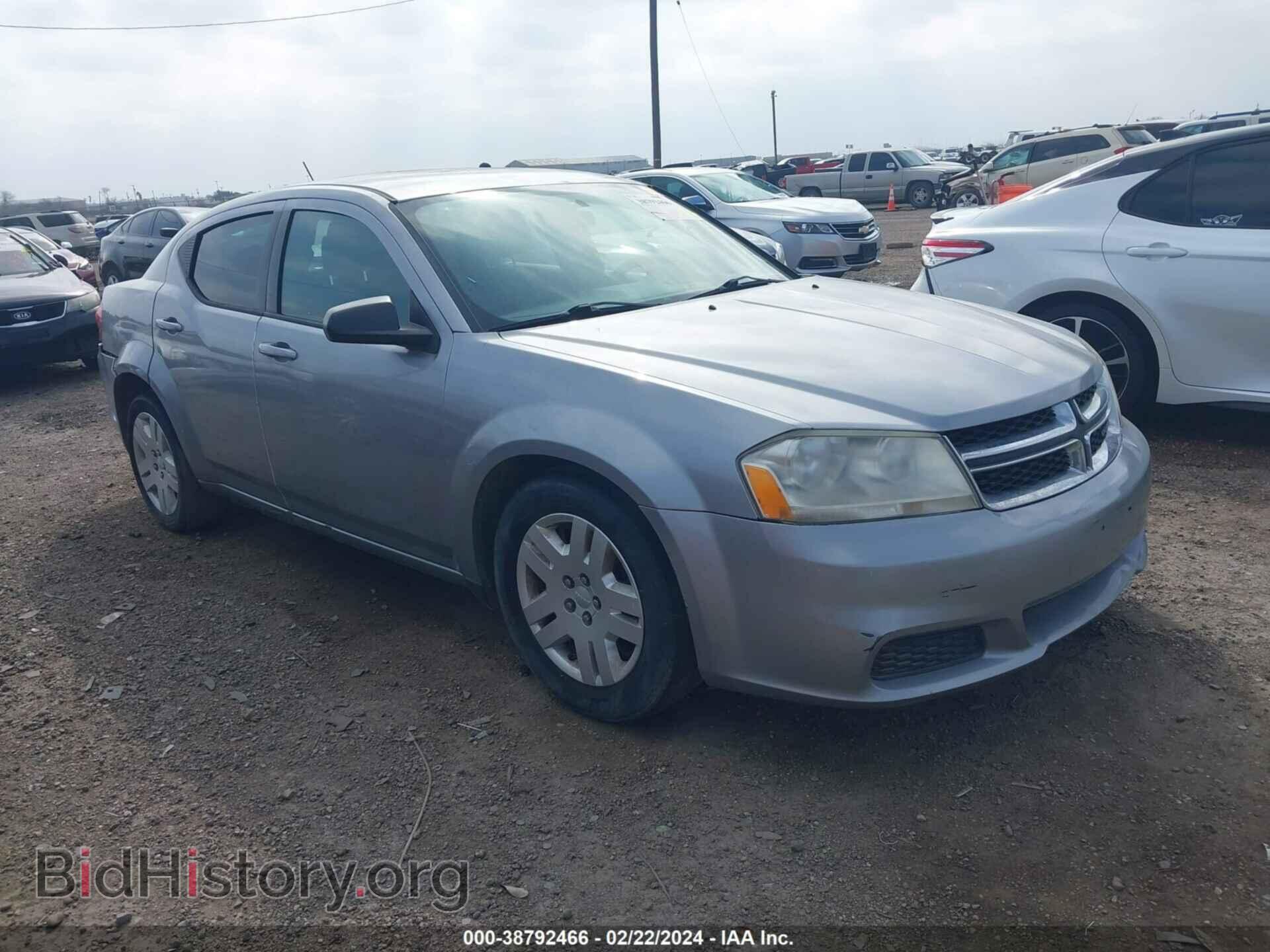 Фотография 1C3CDZAB9EN200802 - DODGE AVENGER 2014